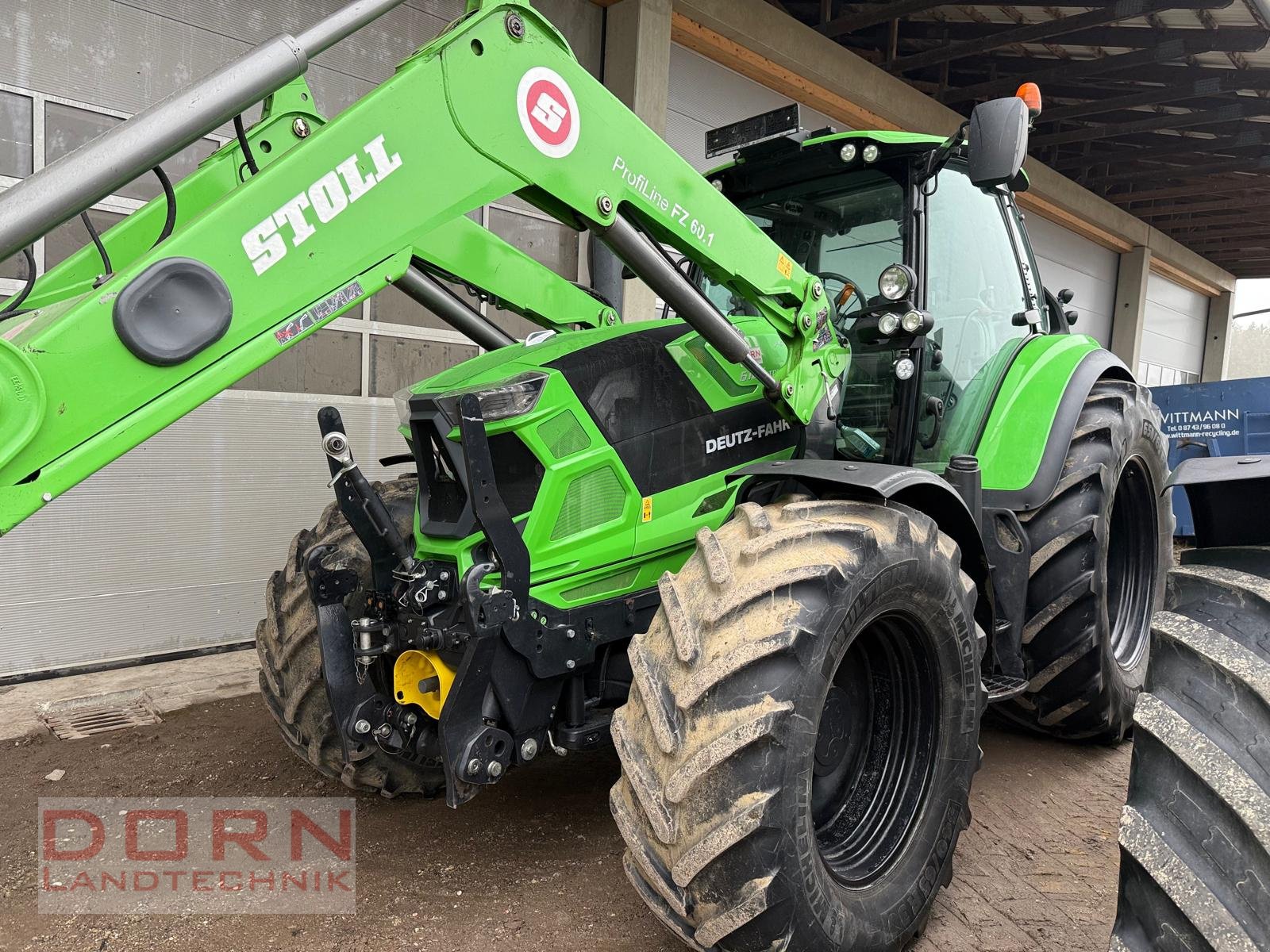 Traktor des Typs Deutz-Fahr Agrotron 6165 TTV, Gebrauchtmaschine in Bruckberg (Bild 1)