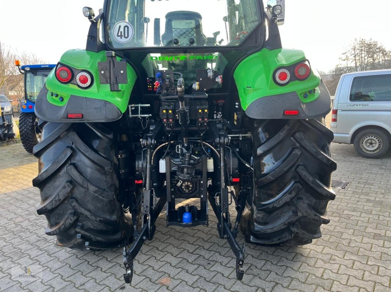 Traktor des Typs Deutz-Fahr Agrotron 6180 C-Shift, Gebrauchtmaschine in Neuhof - Dorfborn (Bild 7)