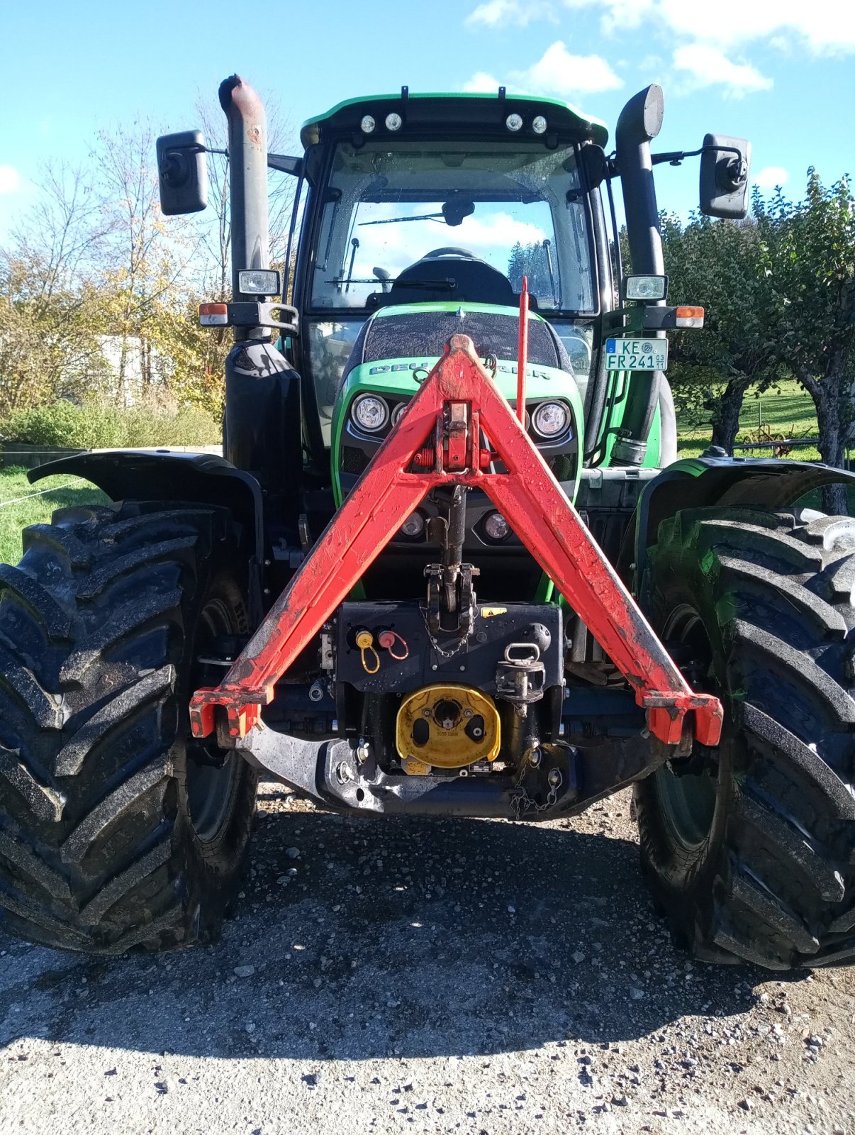 Traktor Türe ait Deutz-Fahr Agrotron 6180 C-Shift, Gebrauchtmaschine içinde Sulzberg (resim 2)