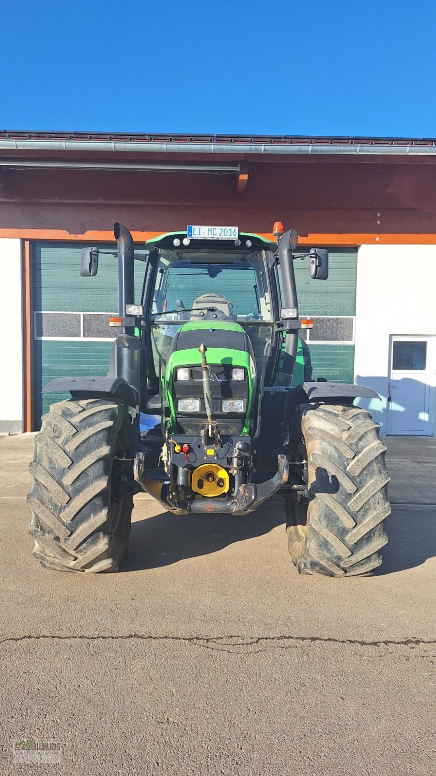 Traktor des Typs Deutz-Fahr Agrotron 6180 P, Gebrauchtmaschine in Pollenfeld (Bild 2)