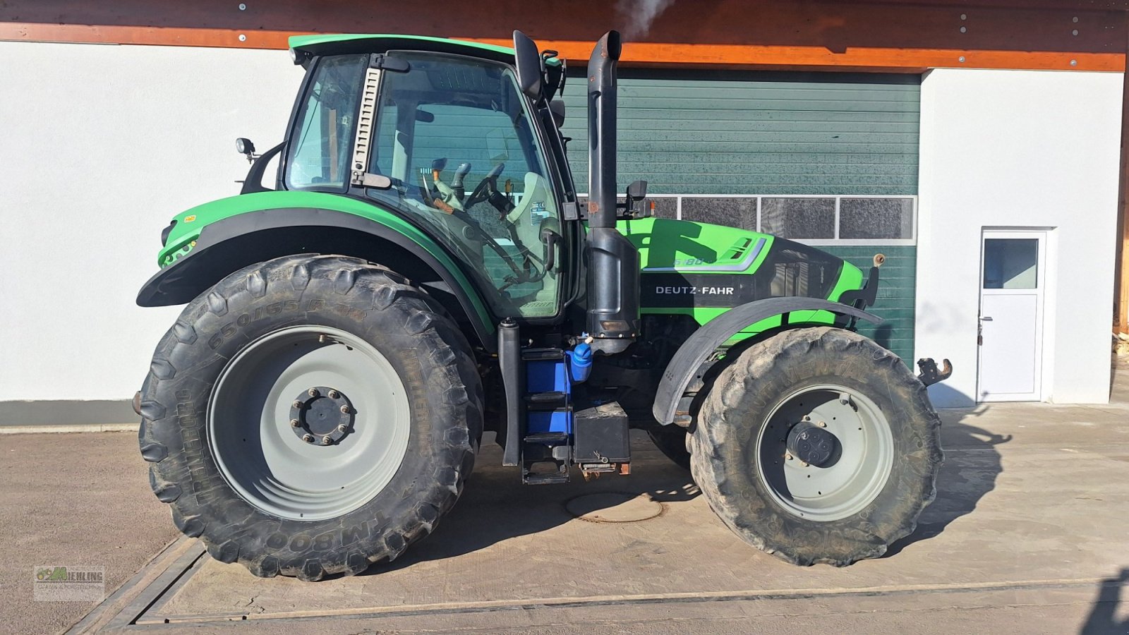 Traktor des Typs Deutz-Fahr Agrotron 6180 P, Gebrauchtmaschine in Pollenfeld (Bild 4)