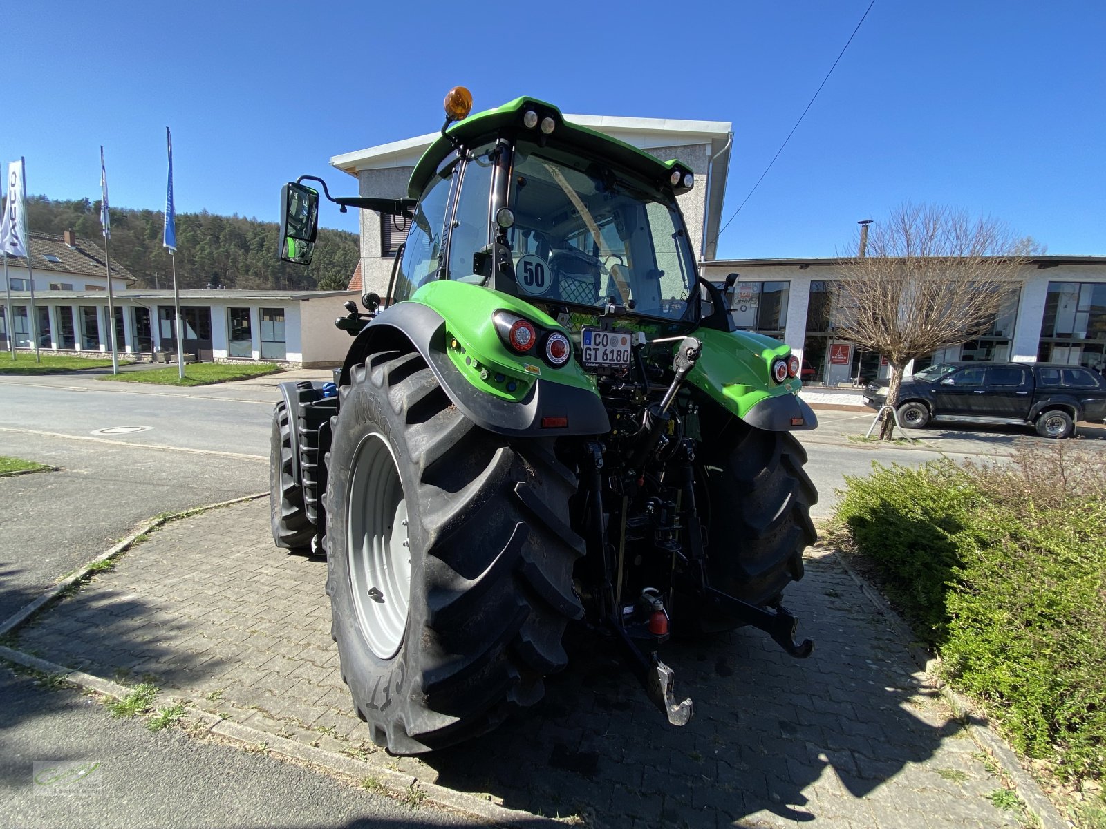 Traktor des Typs Deutz-Fahr Agrotron 6180 TTV Vorführmaschine, Gebrauchtmaschine in Neustadt (Bild 6)