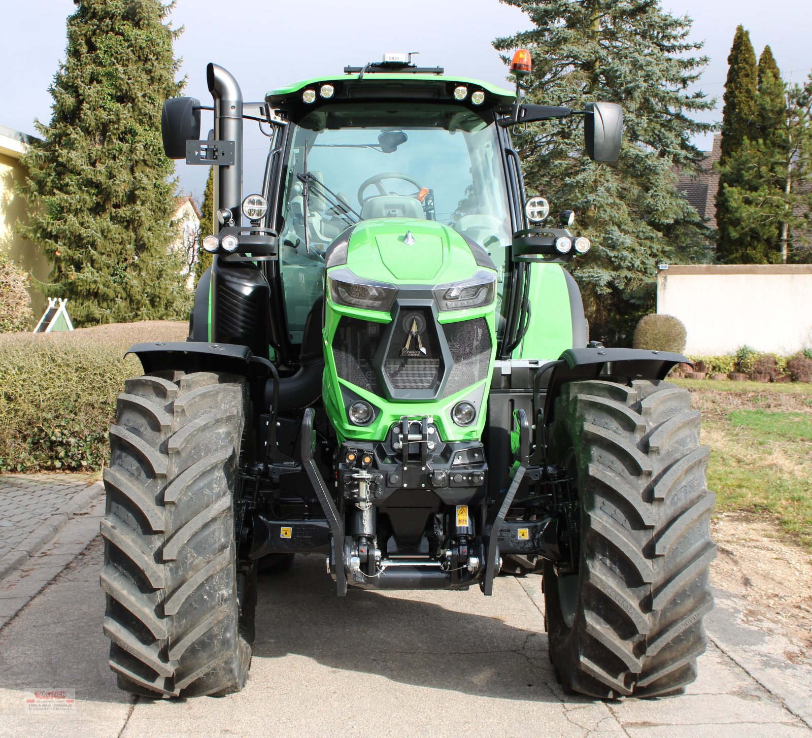 Traktor des Typs Deutz-Fahr Agrotron 6185 TTV, Neumaschine in Ansbach (Bild 4)