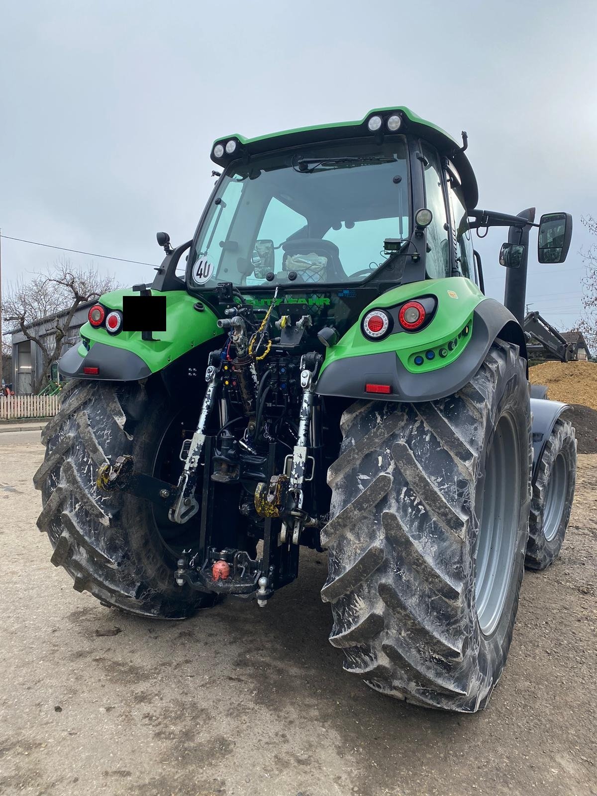 Traktor типа Deutz-Fahr Agrotron 6185 TTV, Gebrauchtmaschine в Burgau (Фотография 7)