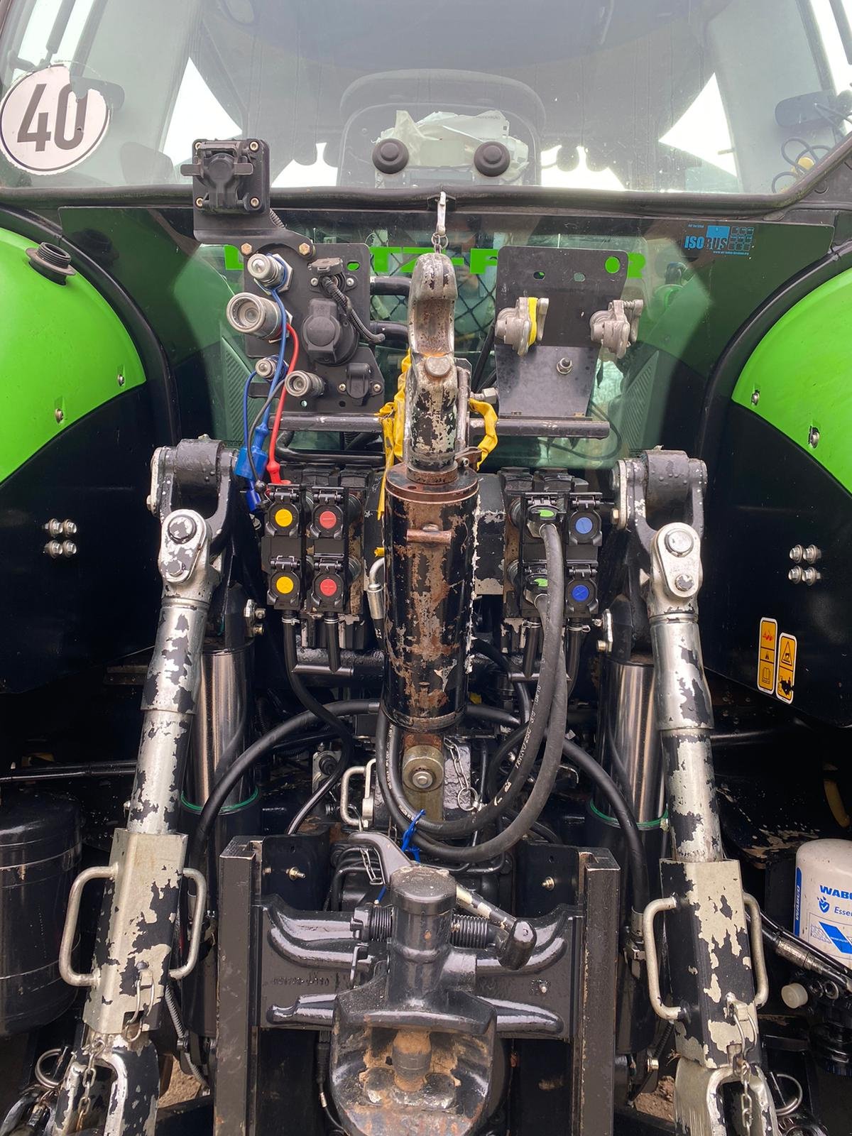 Traktor типа Deutz-Fahr Agrotron 6185 TTV, Gebrauchtmaschine в Burgau (Фотография 8)