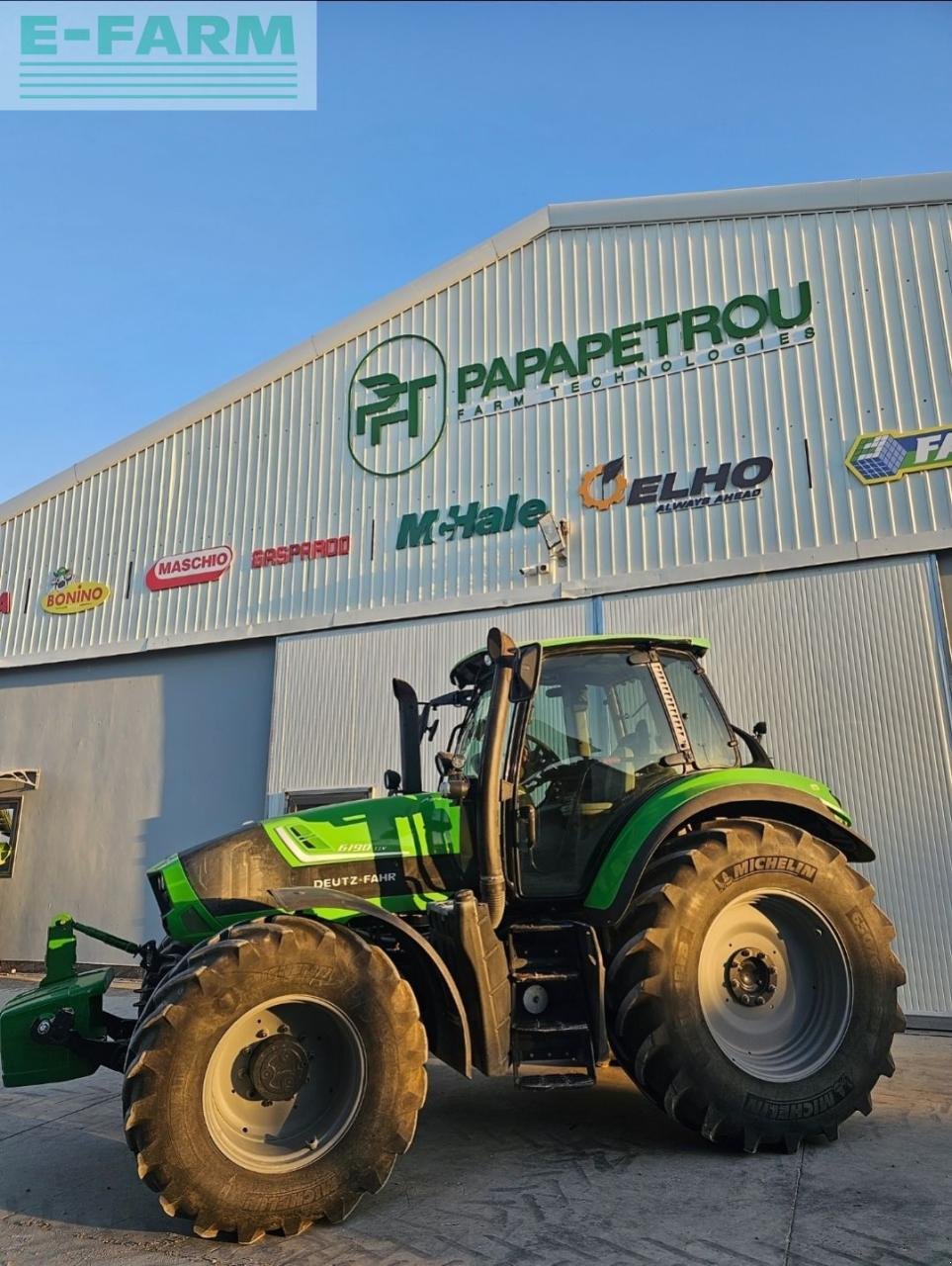 Traktor typu Deutz-Fahr AGROTRON 6190 TTV TTV, Gebrauchtmaschine w NICOSIA (Zdjęcie 2)