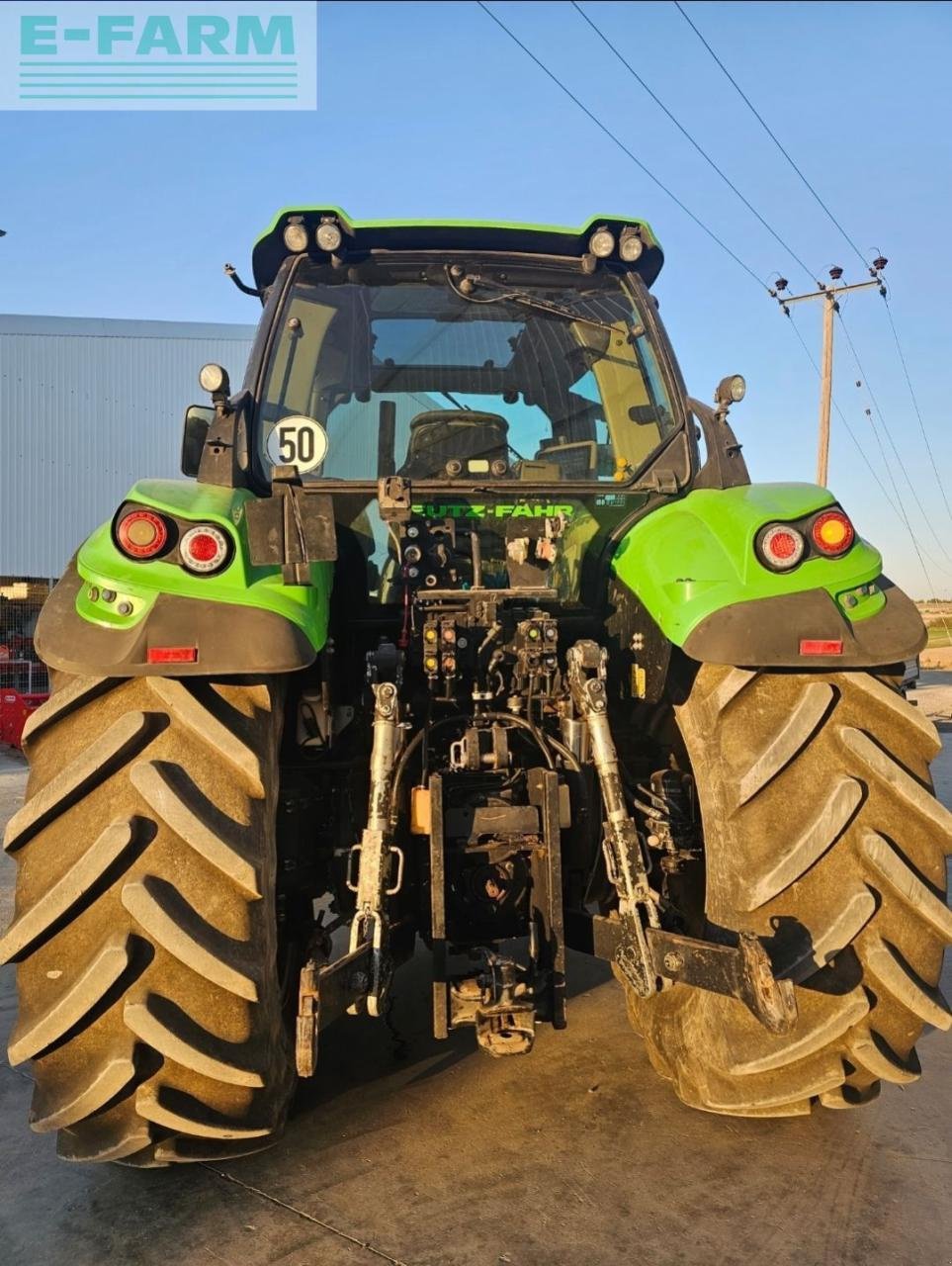 Traktor typu Deutz-Fahr AGROTRON 6190 TTV TTV, Gebrauchtmaschine w NICOSIA (Zdjęcie 4)