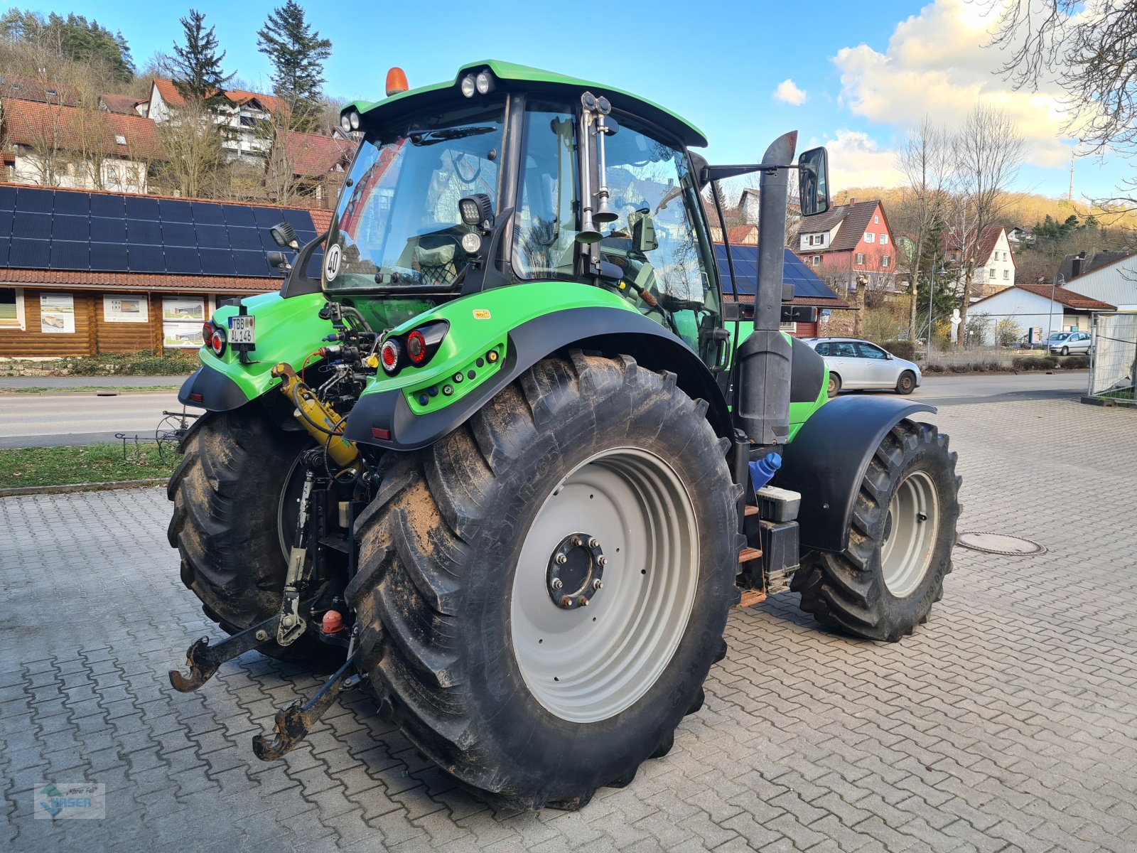 Traktor типа Deutz-Fahr Agrotron 6210 C-Shift, Gebrauchtmaschine в Creglingen (Фотография 8)