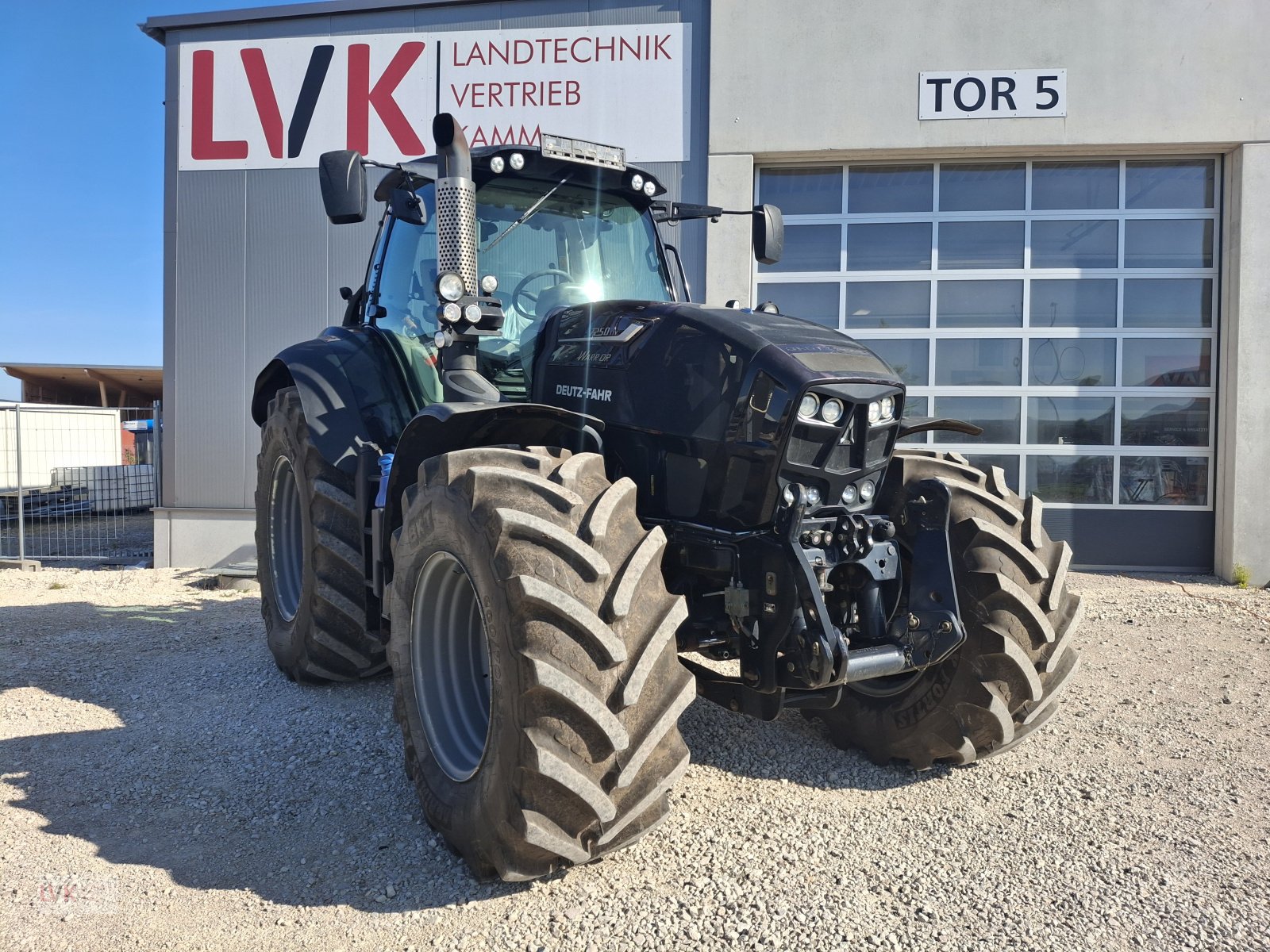 Traktor Türe ait Deutz-Fahr Agrotron 7250 TTV Warrior, Gebrauchtmaschine içinde Weißenburg (resim 1)