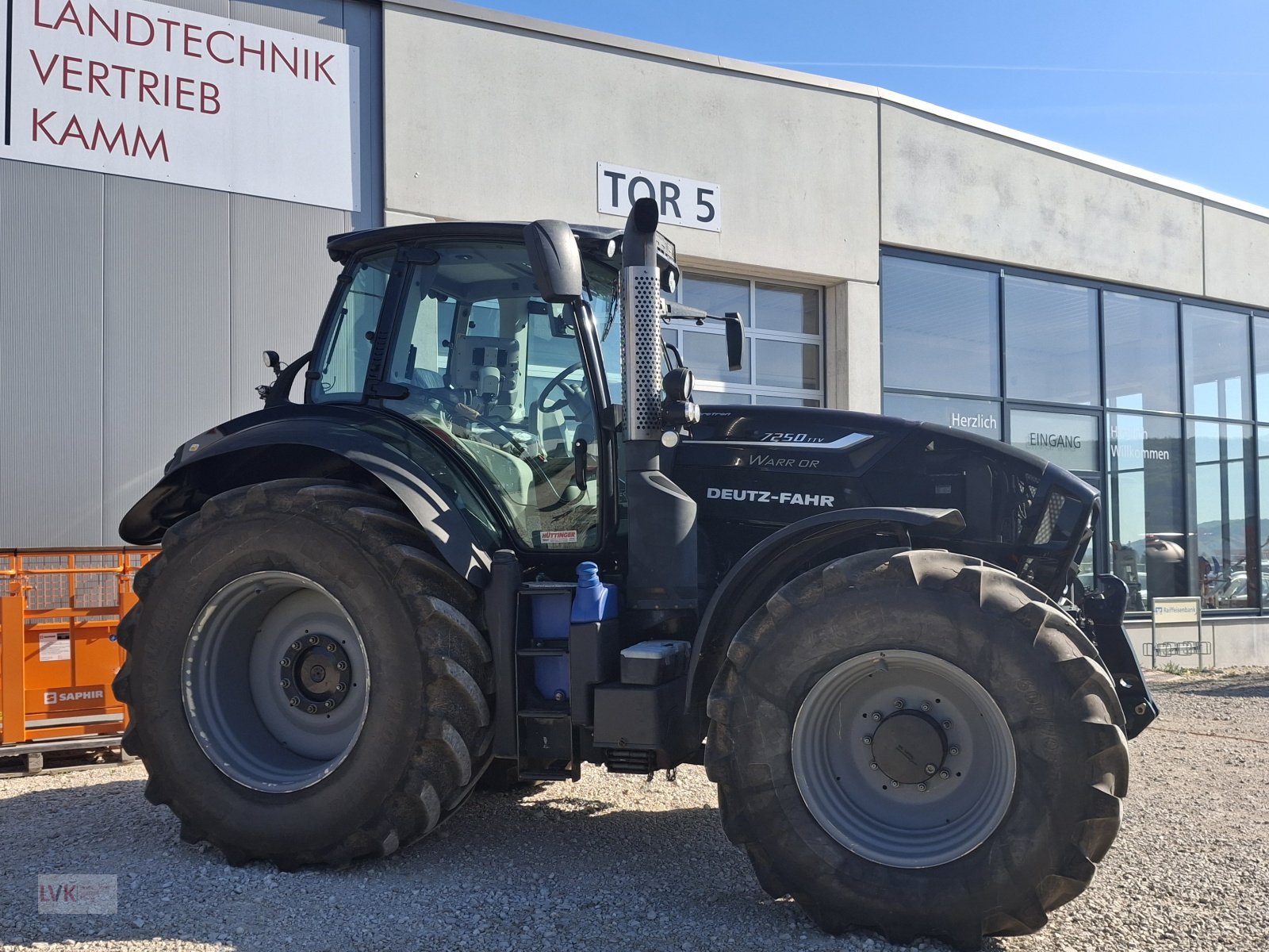 Traktor Türe ait Deutz-Fahr Agrotron 7250 TTV Warrior, Gebrauchtmaschine içinde Weißenburg (resim 5)