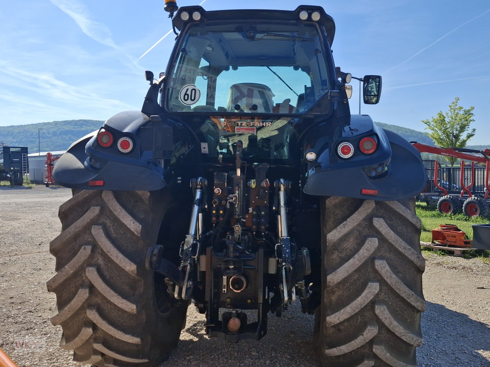 Traktor Türe ait Deutz-Fahr Agrotron 7250 TTV Warrior, Gebrauchtmaschine içinde Weißenburg (resim 10)