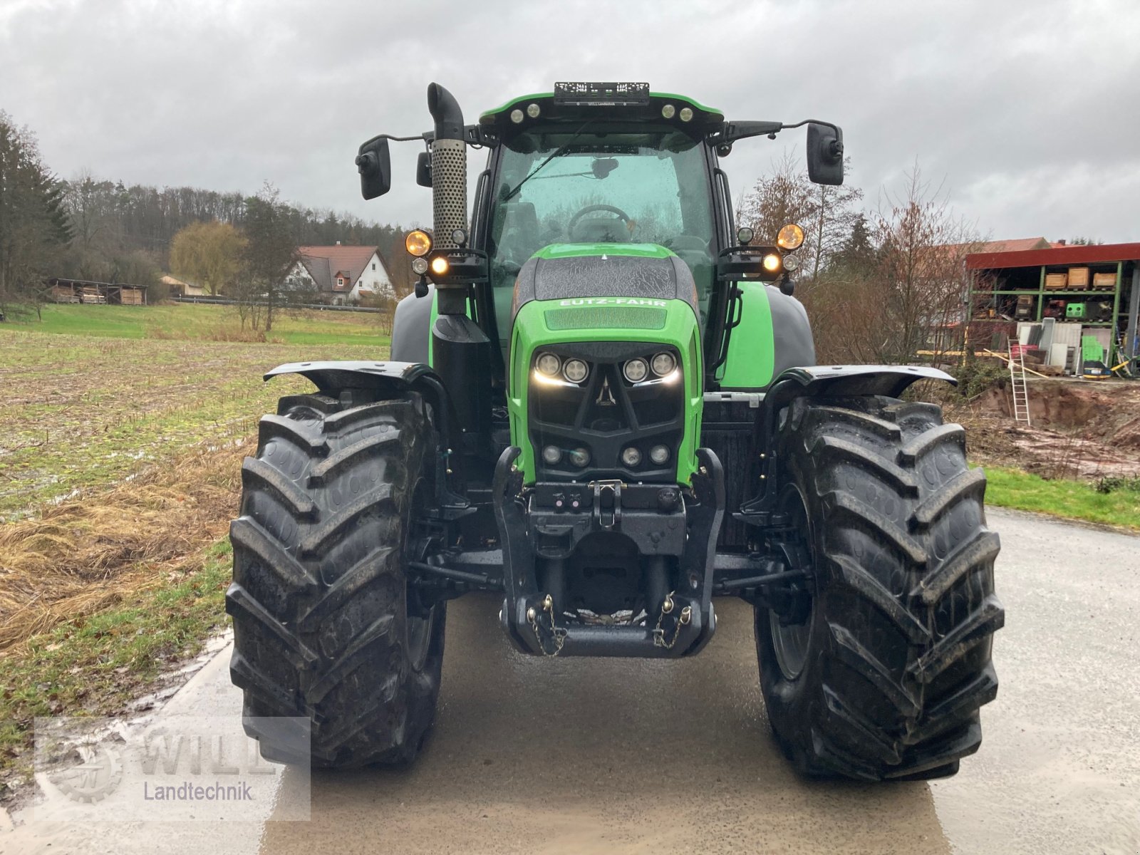 Traktor типа Deutz-Fahr Agrotron 7250 TTV Warrior, Gebrauchtmaschine в Rudendorf (Фотография 2)