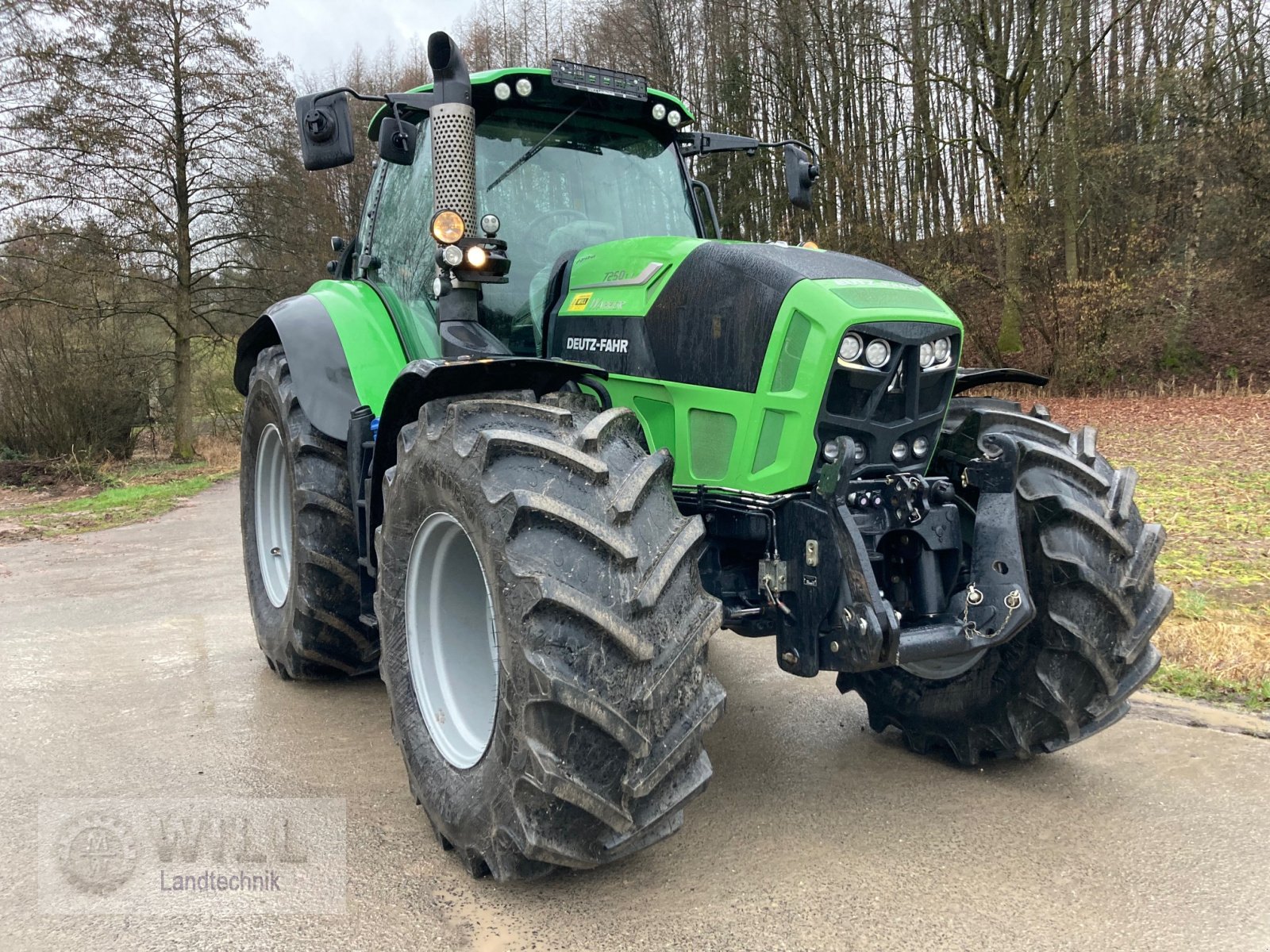 Traktor типа Deutz-Fahr Agrotron 7250 TTV Warrior, Gebrauchtmaschine в Rudendorf (Фотография 7)