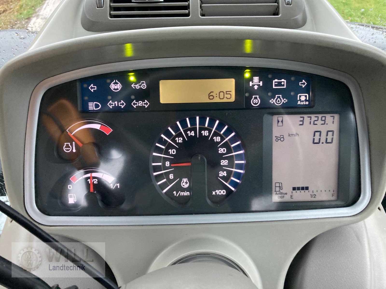 Traktor типа Deutz-Fahr Agrotron 7250 TTV Warrior, Gebrauchtmaschine в Rudendorf (Фотография 9)