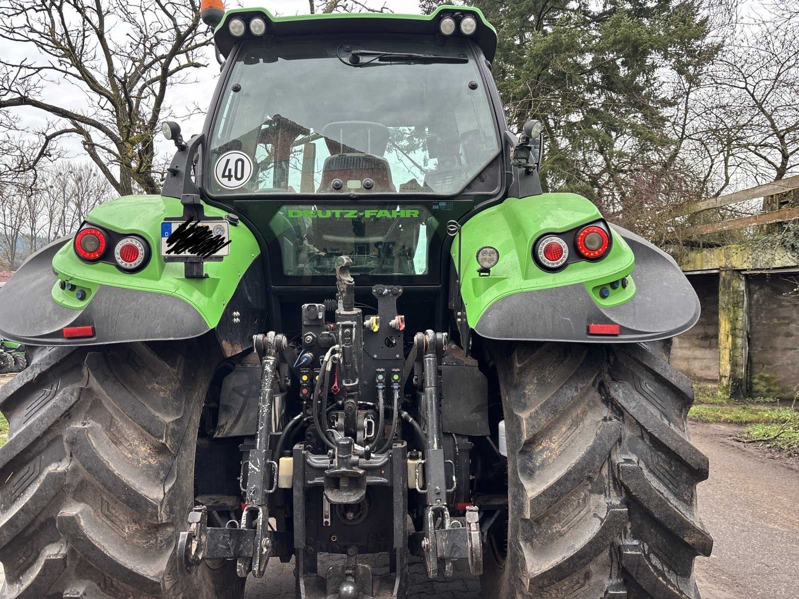 Traktor des Typs Deutz-Fahr Agrotron 7250 TTV Warrior, Gebrauchtmaschine in geiselwind (Bild 2)