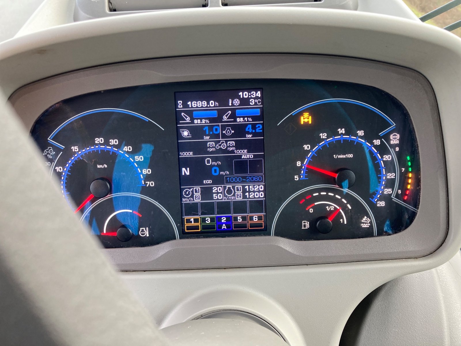 Traktor des Typs Deutz-Fahr Agrotron 7250 TTV, Gebrauchtmaschine in Jüterbog (Bild 8)