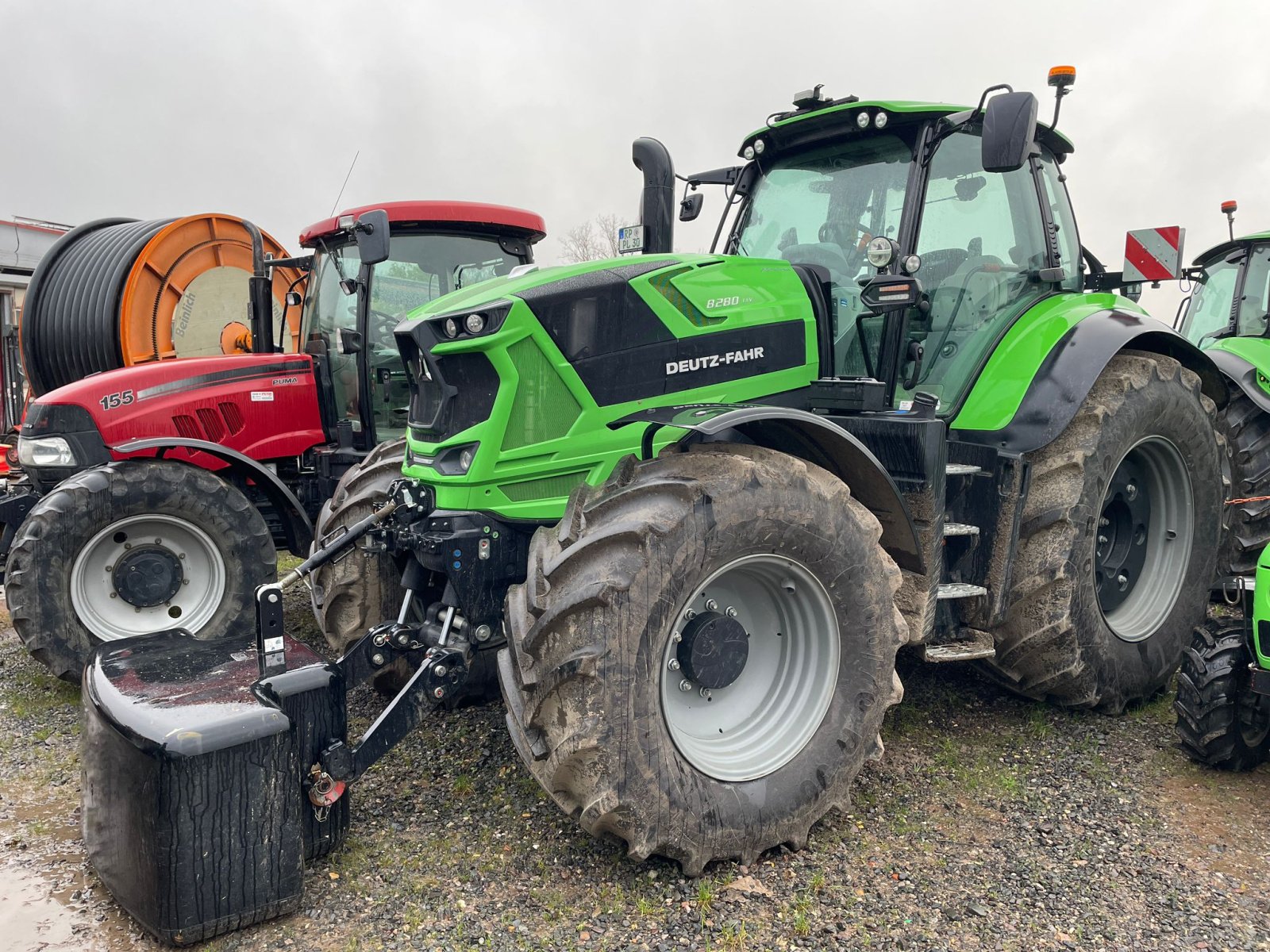 Traktor des Typs Deutz-Fahr Agrotron 8280 TTV, Gebrauchtmaschine in Dannstadt-Schauernheim (Bild 1)