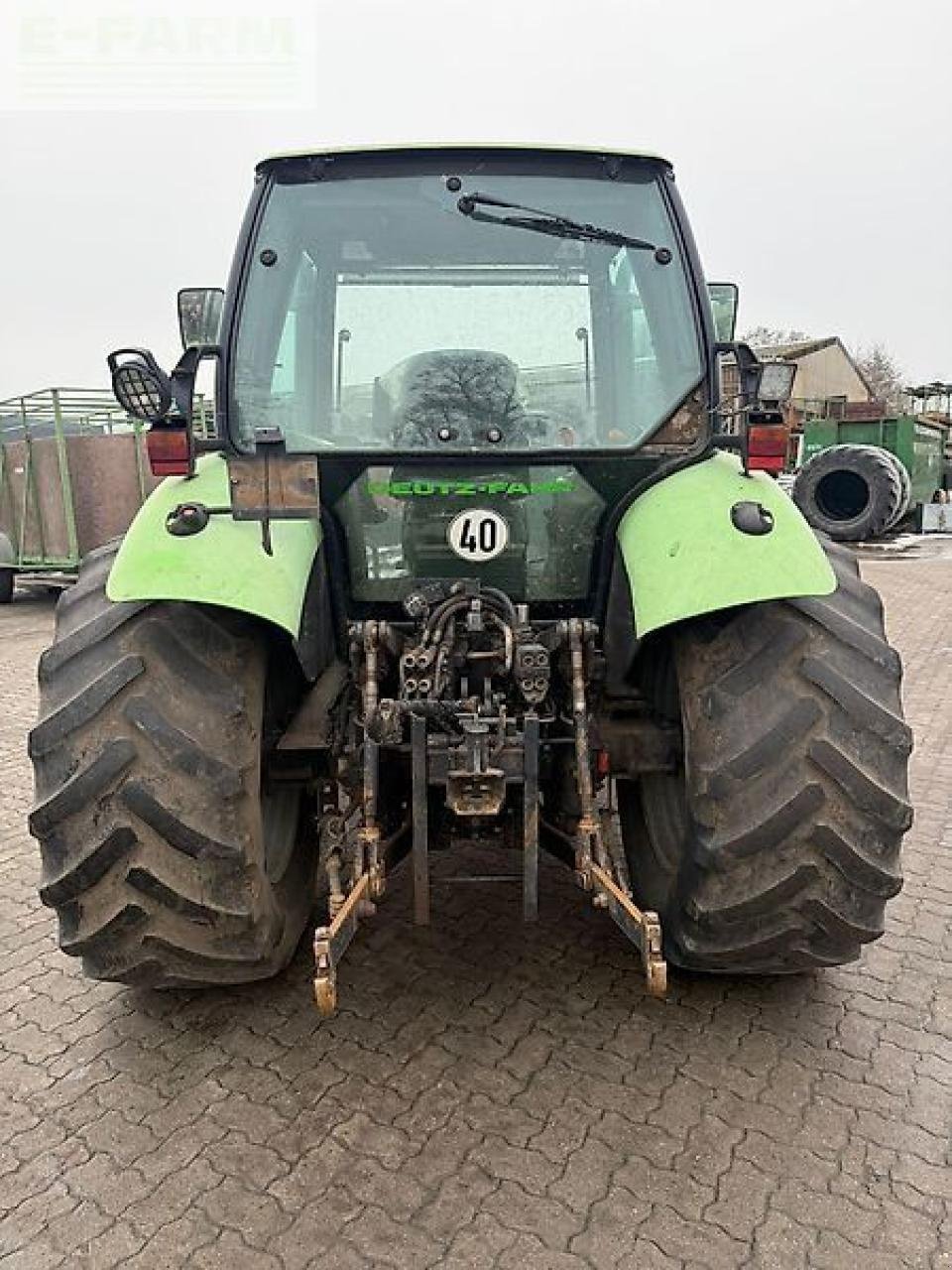Traktor des Typs Deutz-Fahr agrotron 90, Gebrauchtmaschine in HAMERSEN (Bild 4)