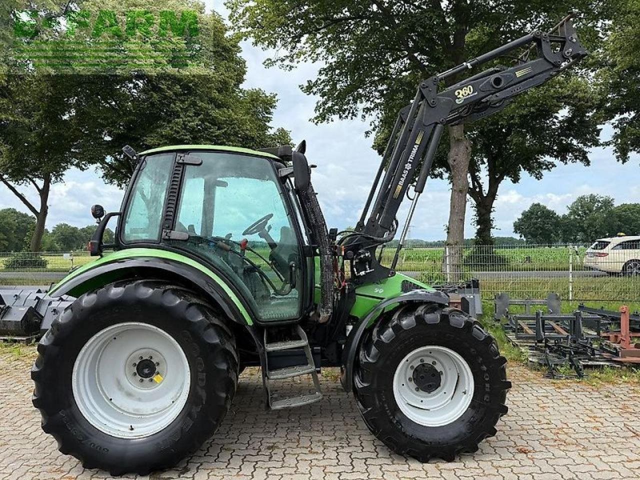 Traktor des Typs Deutz-Fahr agrotron 90, Gebrauchtmaschine in HAMERSEN (Bild 1)