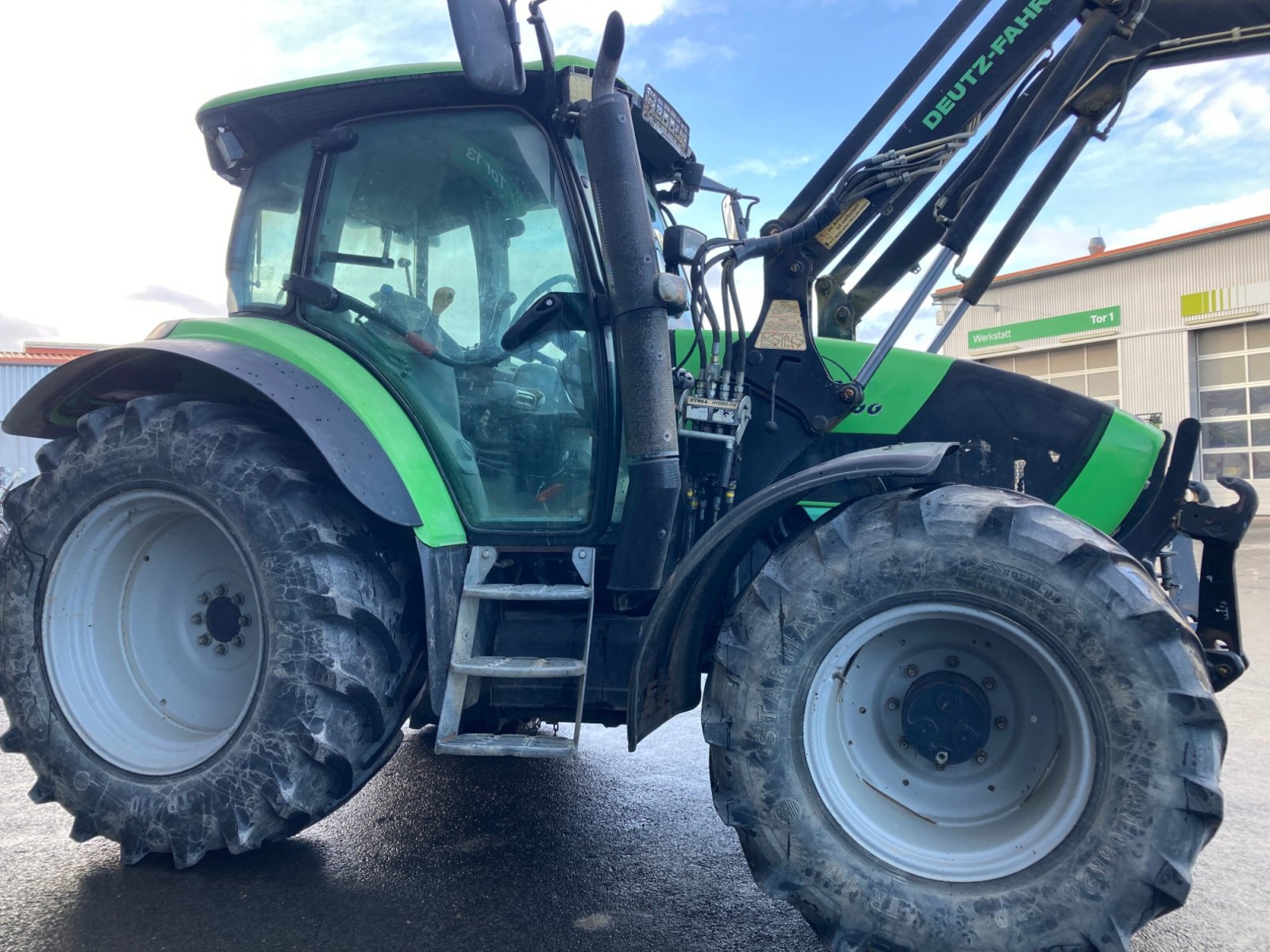 Traktor от тип Deutz-Fahr Agrotron K 100, Gebrauchtmaschine в Wülfershausen an der Saale (Снимка 9)