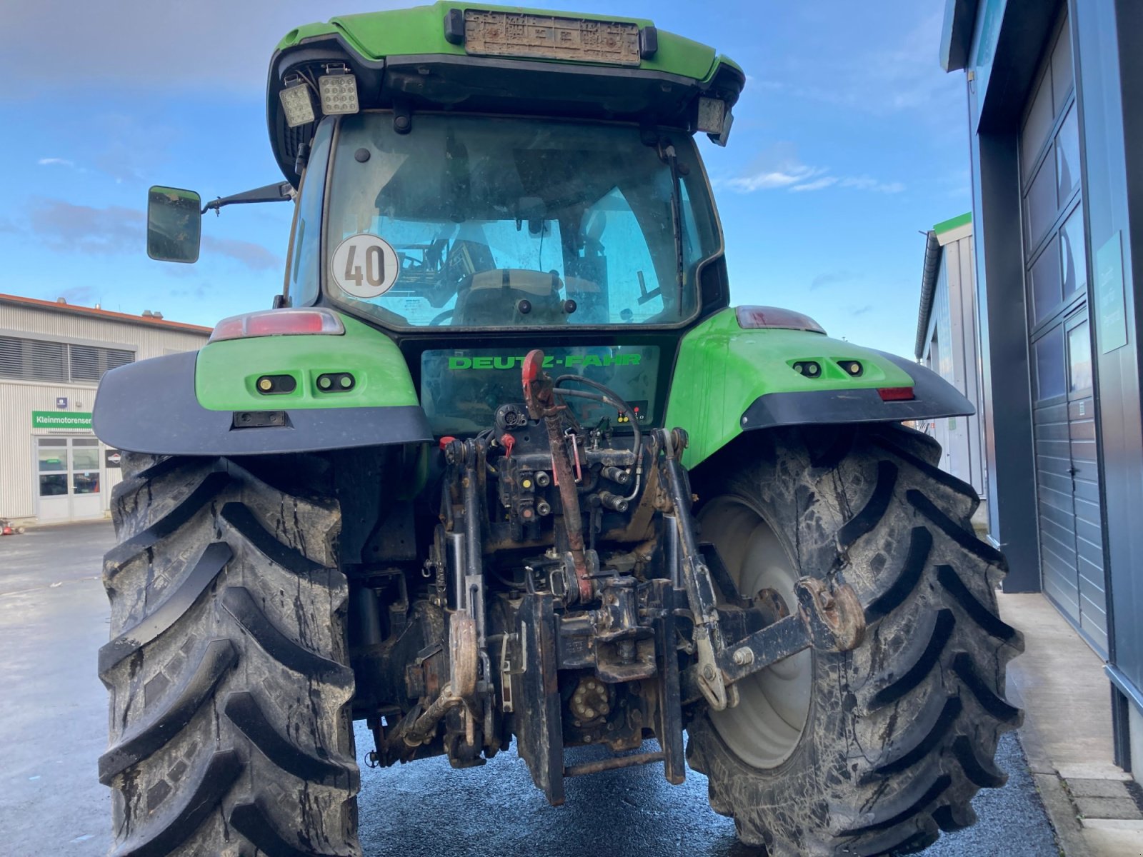 Traktor от тип Deutz-Fahr Agrotron K 100, Gebrauchtmaschine в Wülfershausen an der Saale (Снимка 10)