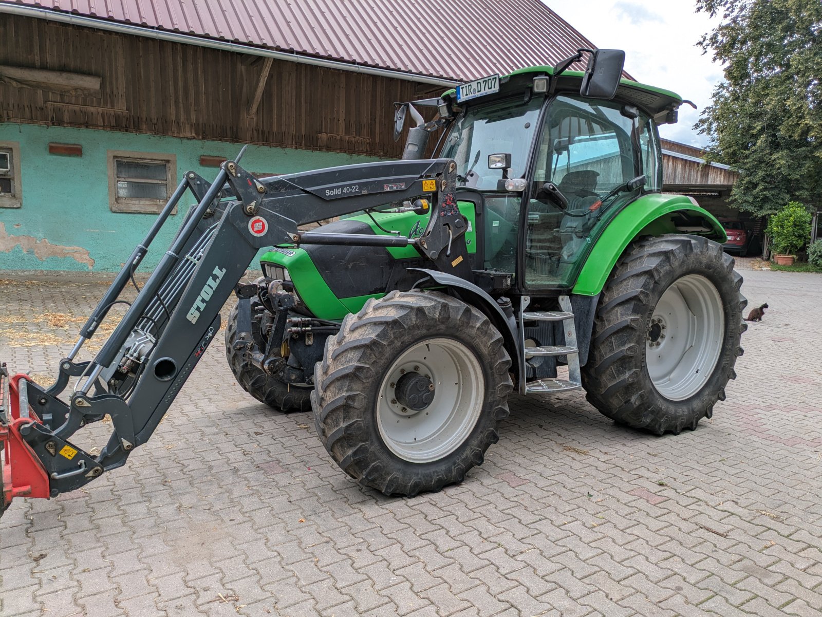 Traktor des Typs Deutz-Fahr Agrotron K 100, Gebrauchtmaschine in Erbendorf (Bild 1)