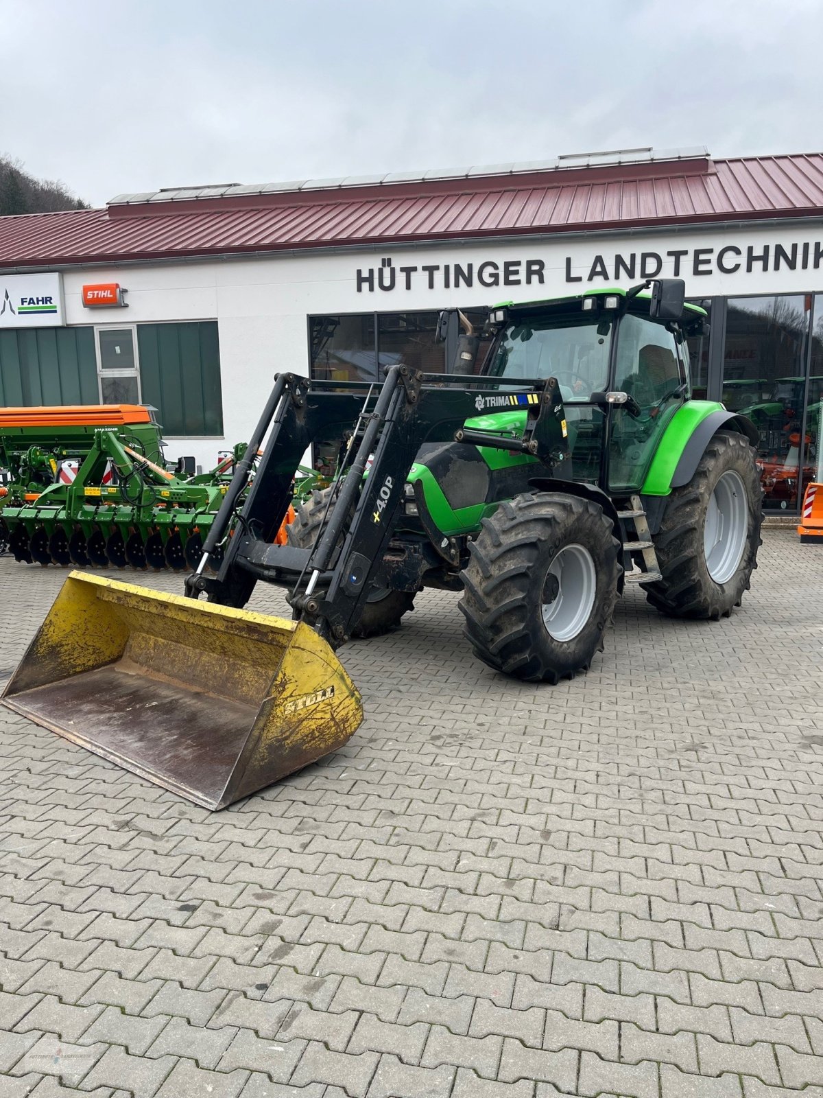 Traktor des Typs Deutz-Fahr Agrotron K 110 Profiline, Gebrauchtmaschine in Treuchtlingen (Bild 1)