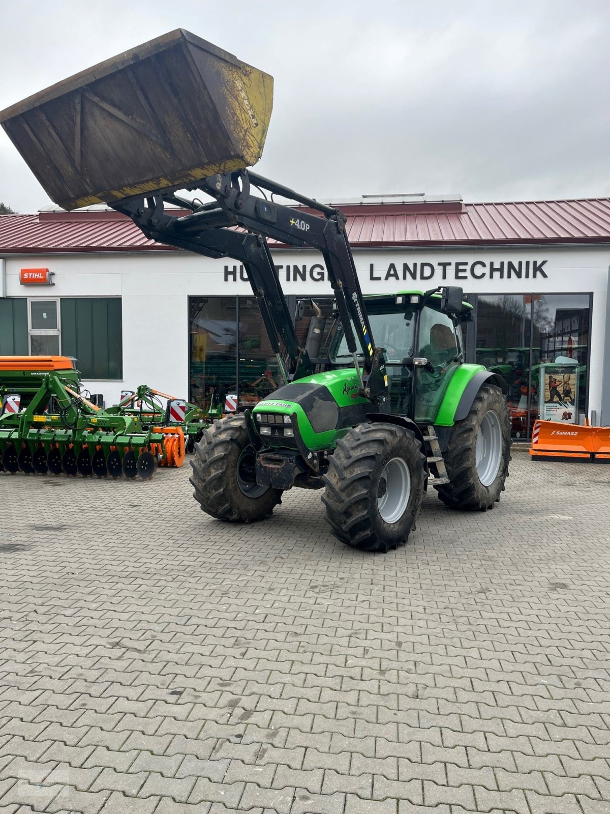 Traktor des Typs Deutz-Fahr Agrotron K 110 Profiline, Gebrauchtmaschine in Treuchtlingen (Bild 3)