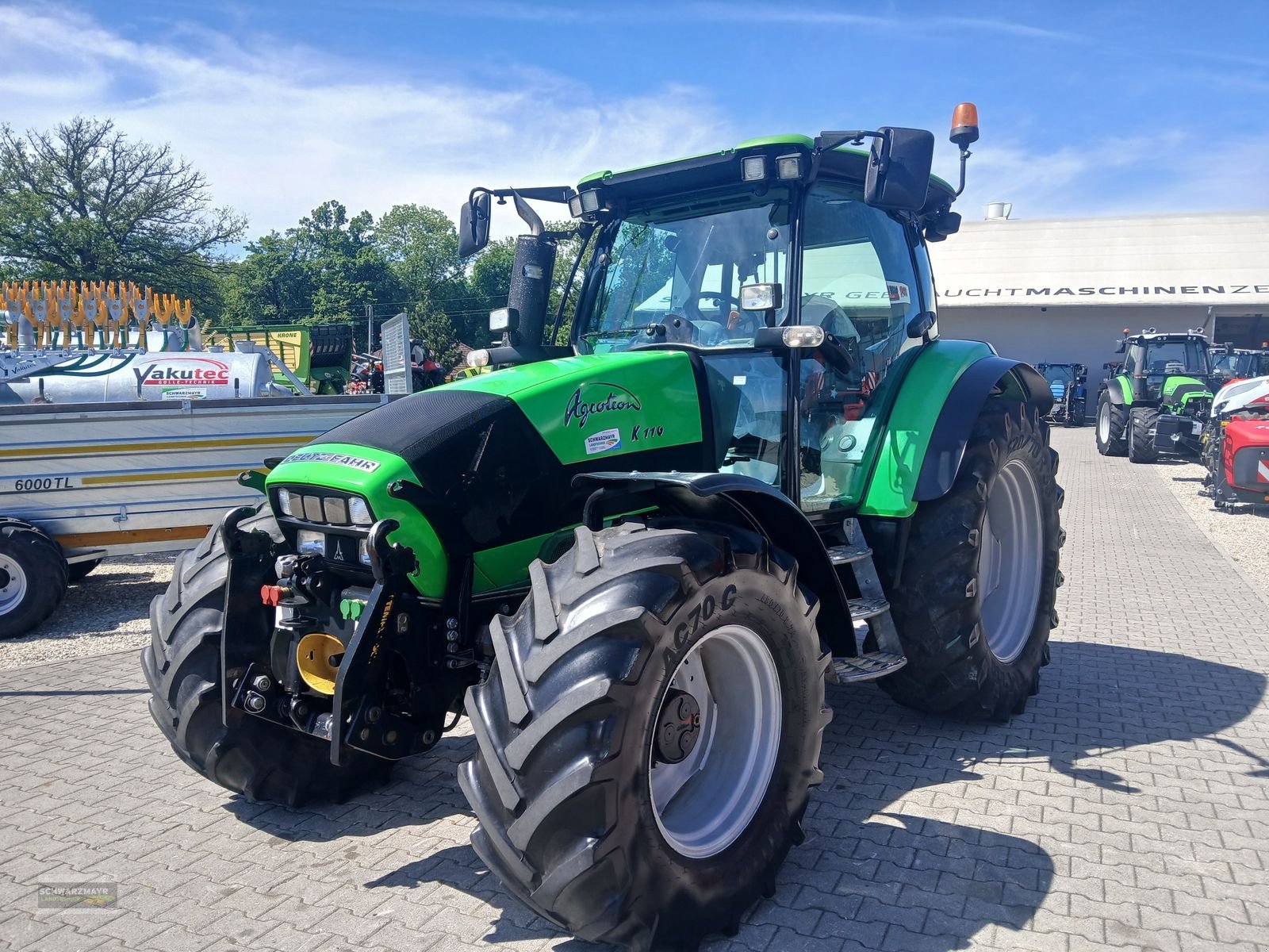 Traktor van het type Deutz-Fahr Agrotron K 110, Gebrauchtmaschine in Aurolzmünster (Foto 2)