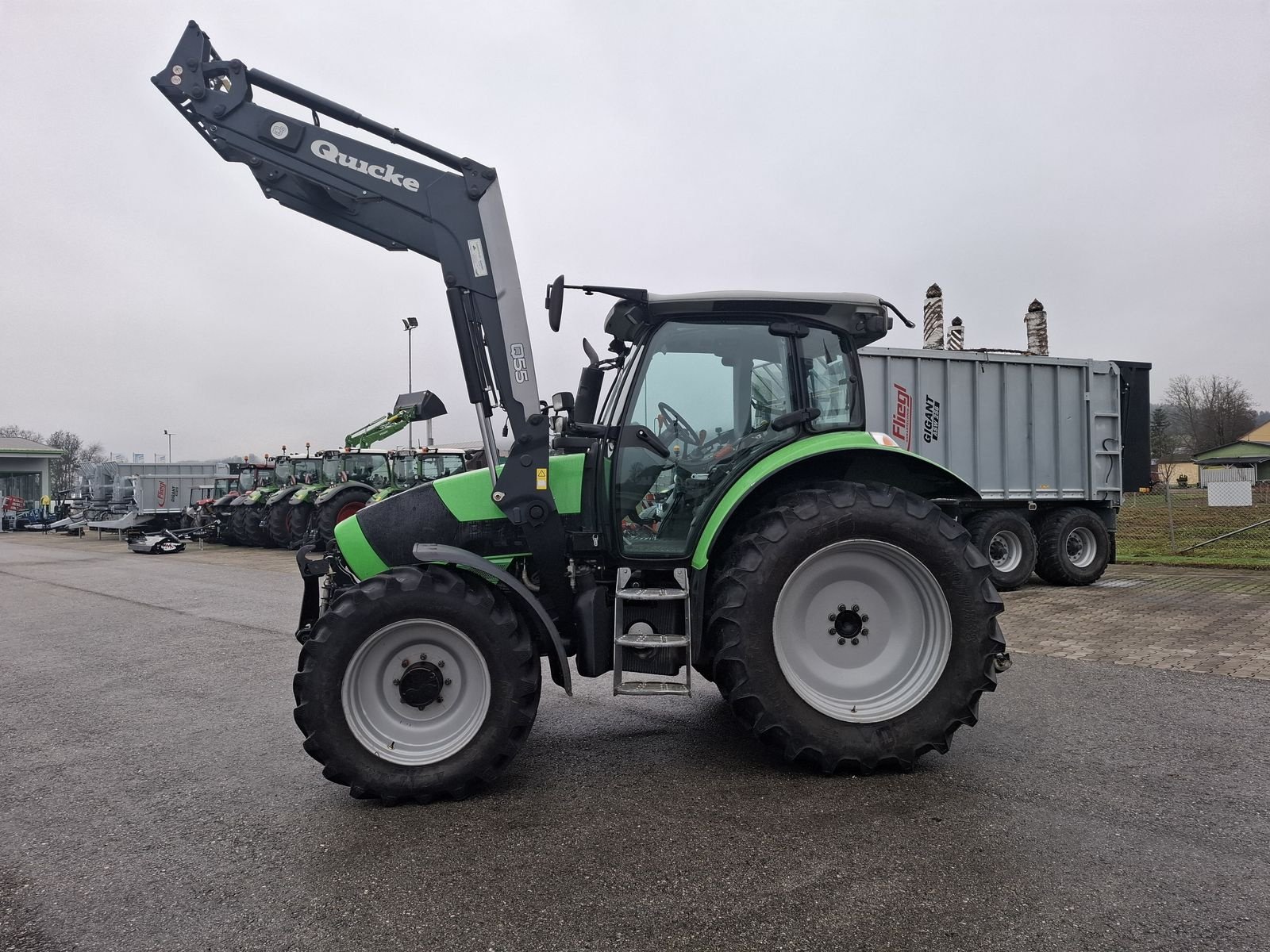 Traktor типа Deutz-Fahr Agrotron K 410 Premium Plus, Gebrauchtmaschine в Saxen (Фотография 7)