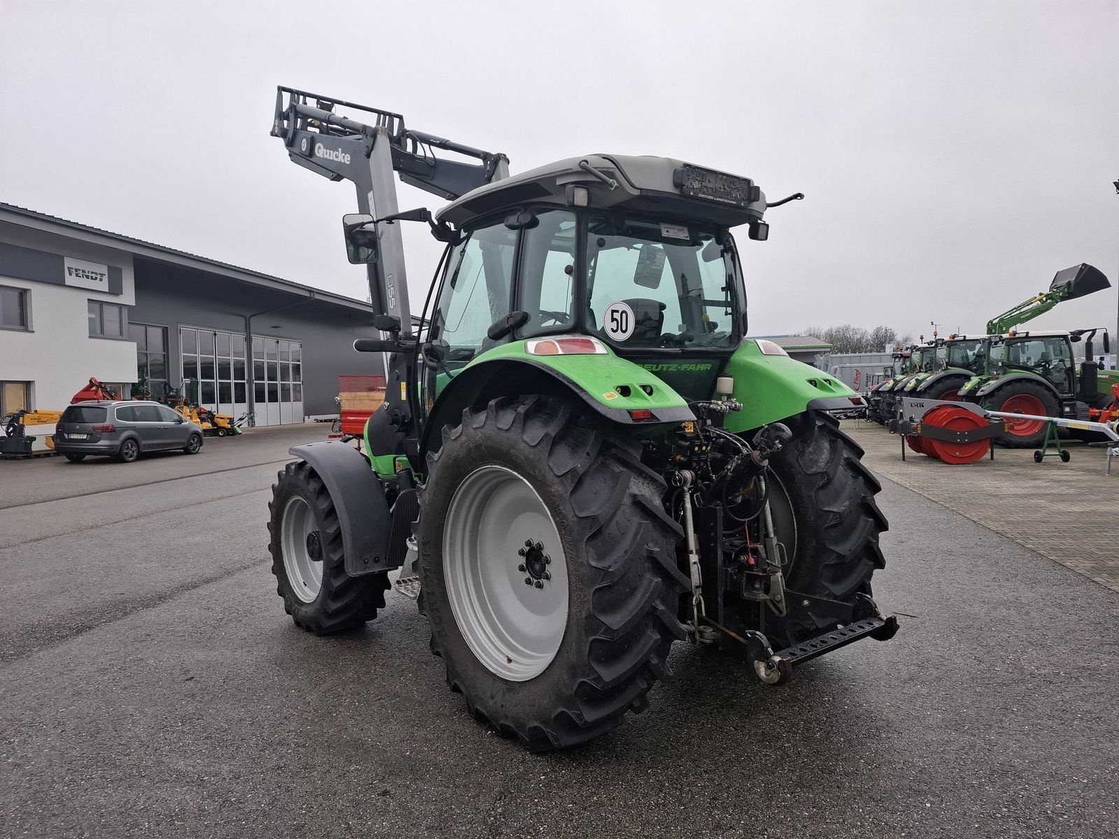Traktor типа Deutz-Fahr Agrotron K 410 Premium Plus, Gebrauchtmaschine в Saxen (Фотография 9)