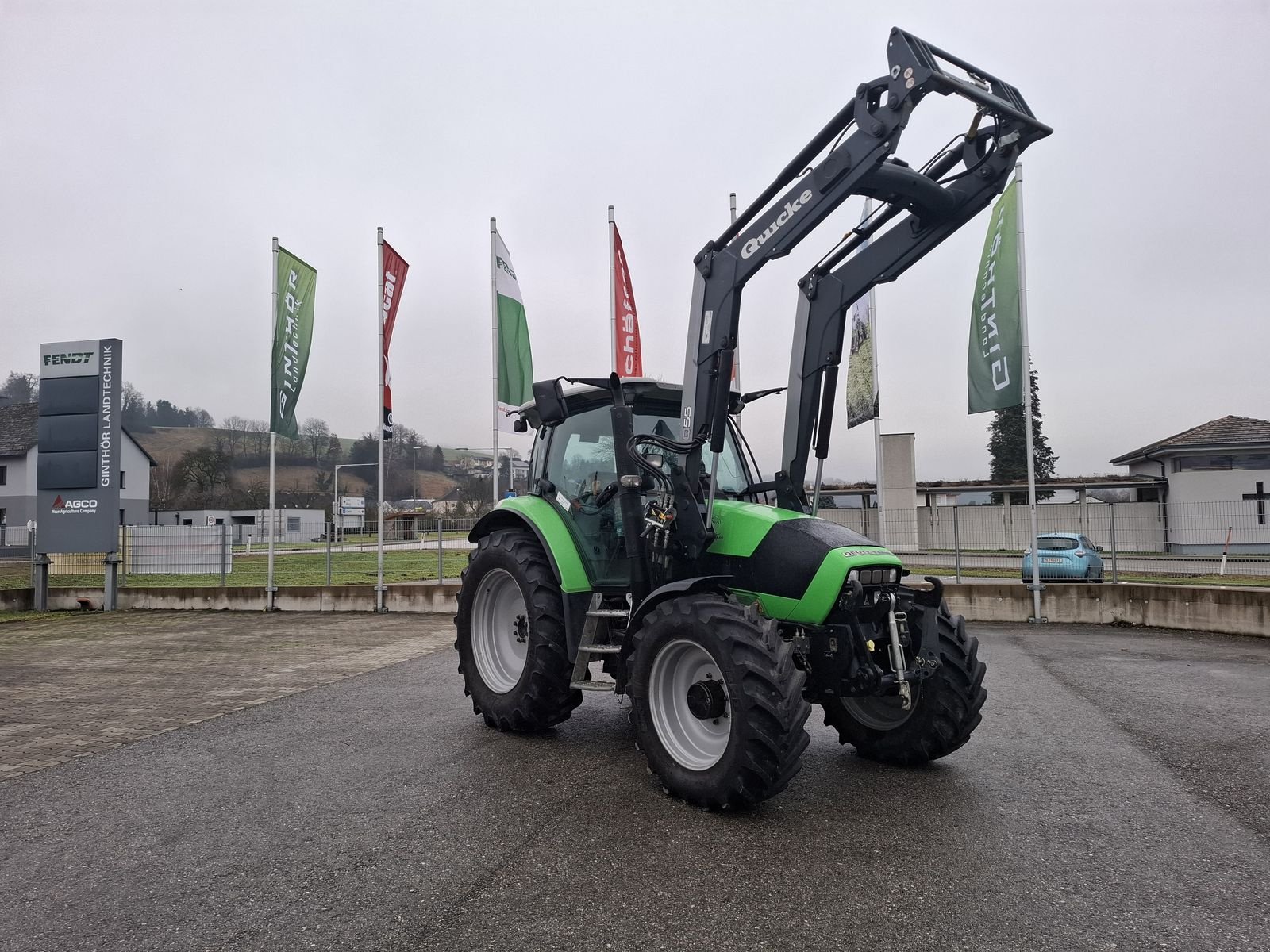Traktor типа Deutz-Fahr Agrotron K 410 Premium Plus, Gebrauchtmaschine в Saxen (Фотография 2)