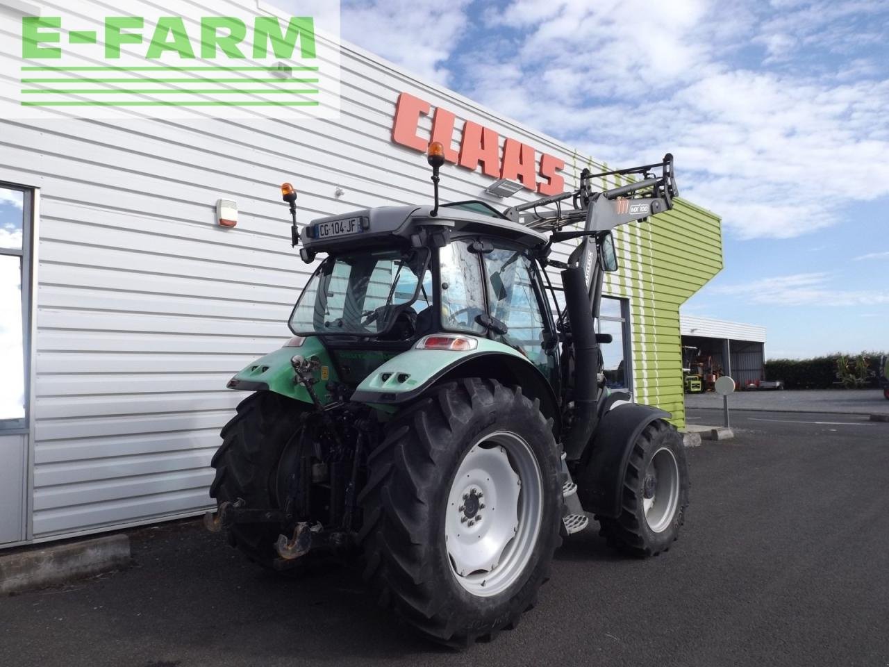 Traktor типа Deutz-Fahr agrotron k 420 & mx 100, Gebrauchtmaschine в SAULZET (Фотография 8)