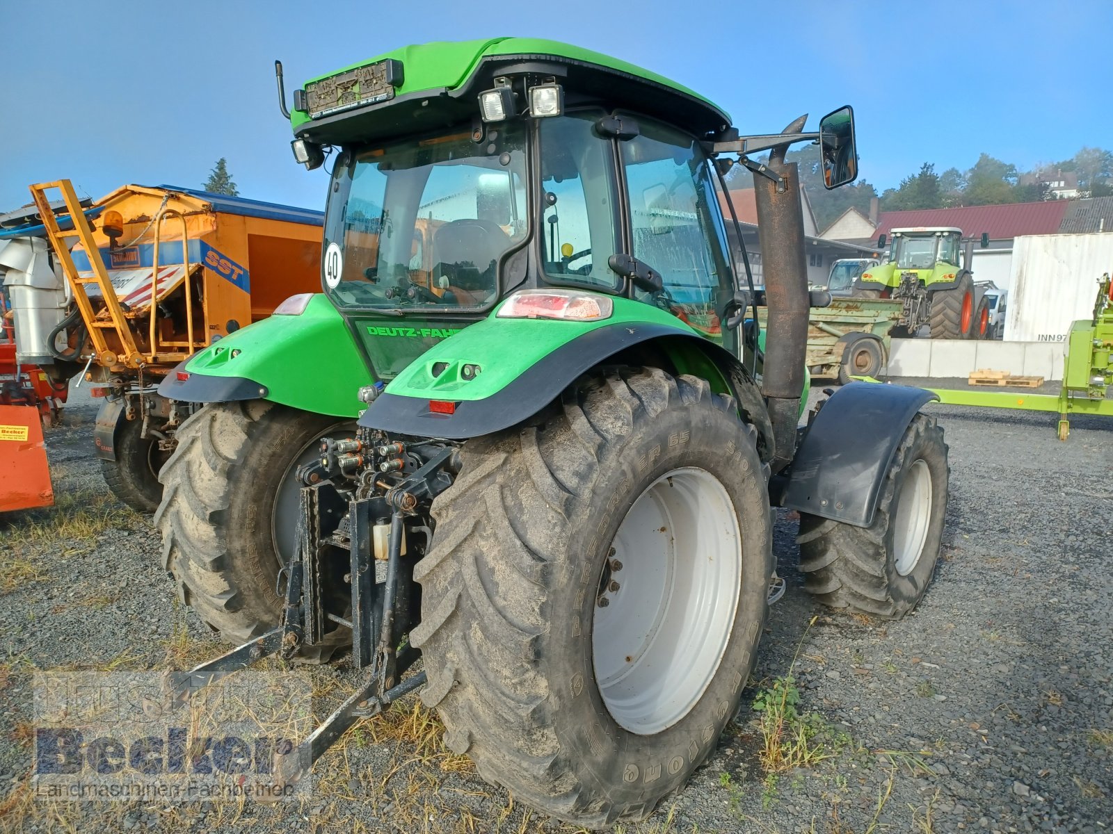 Traktor от тип Deutz-Fahr Agrotron K90, Gebrauchtmaschine в Weimar-Niederwalgern (Снимка 4)