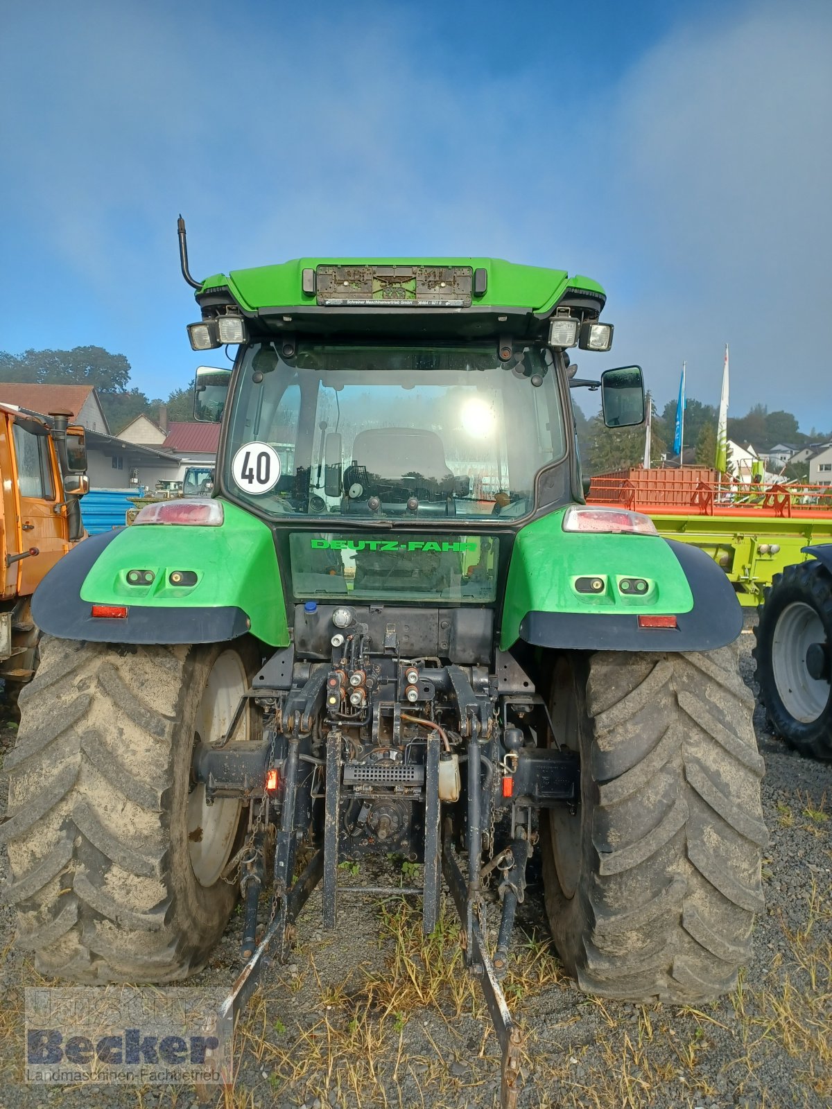 Traktor от тип Deutz-Fahr Agrotron K90, Gebrauchtmaschine в Weimar-Niederwalgern (Снимка 5)
