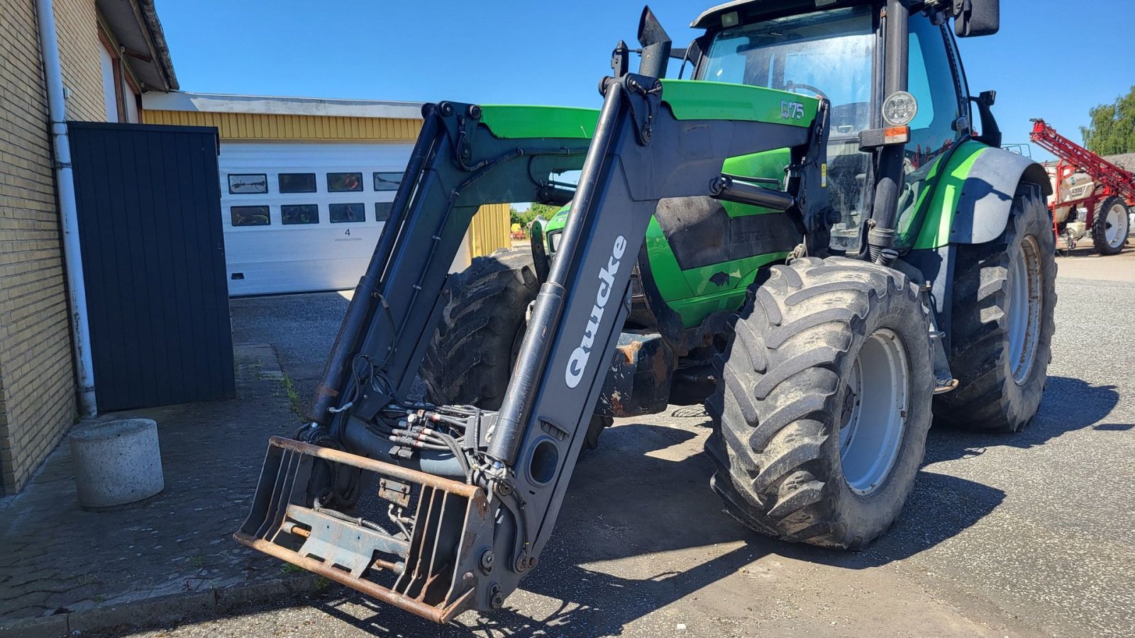 Traktor типа Deutz-Fahr Agrotron M 620 M 620 profiline Quicke Q75 frontlæsser, Gebrauchtmaschine в Sabro (Фотография 2)