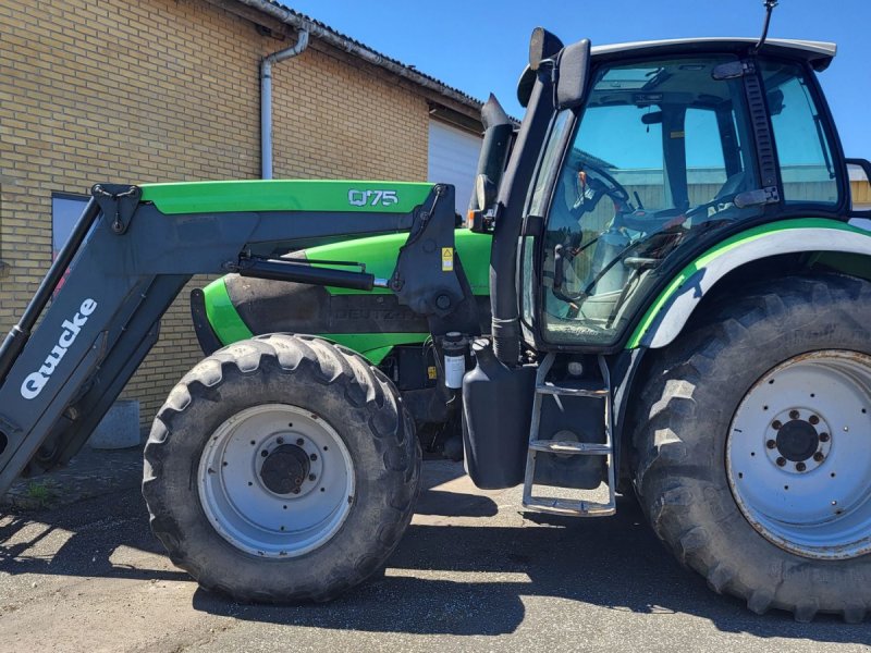 Traktor des Typs Deutz-Fahr Agrotron M 620 M 620 profiline Quicke Q75 frontlæsser, Gebrauchtmaschine in Sabro (Bild 1)