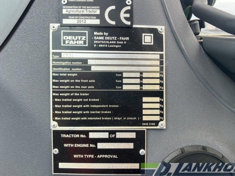 Traktor от тип Deutz-Fahr Agrotron M 620, Gebrauchtmaschine в Emsbüren (Снимка 18)