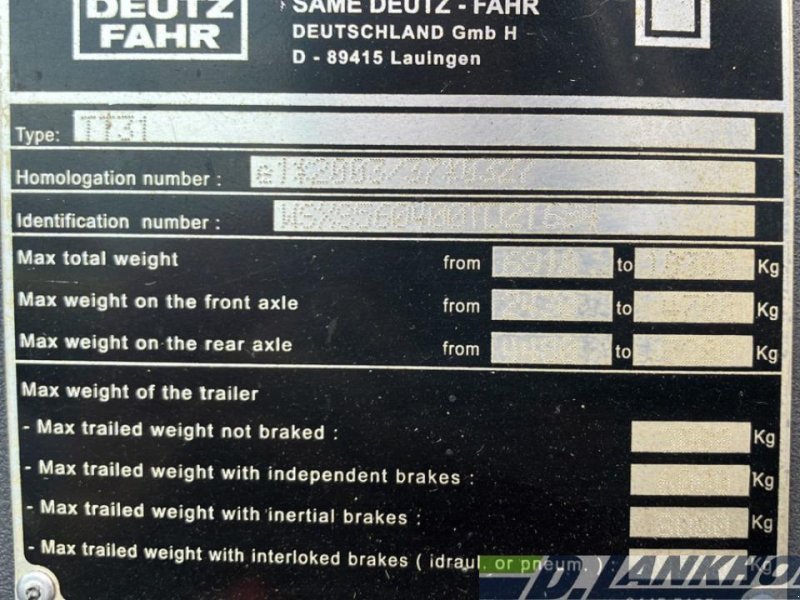Traktor от тип Deutz-Fahr Agrotron M 620, Gebrauchtmaschine в Emsbüren (Снимка 19)