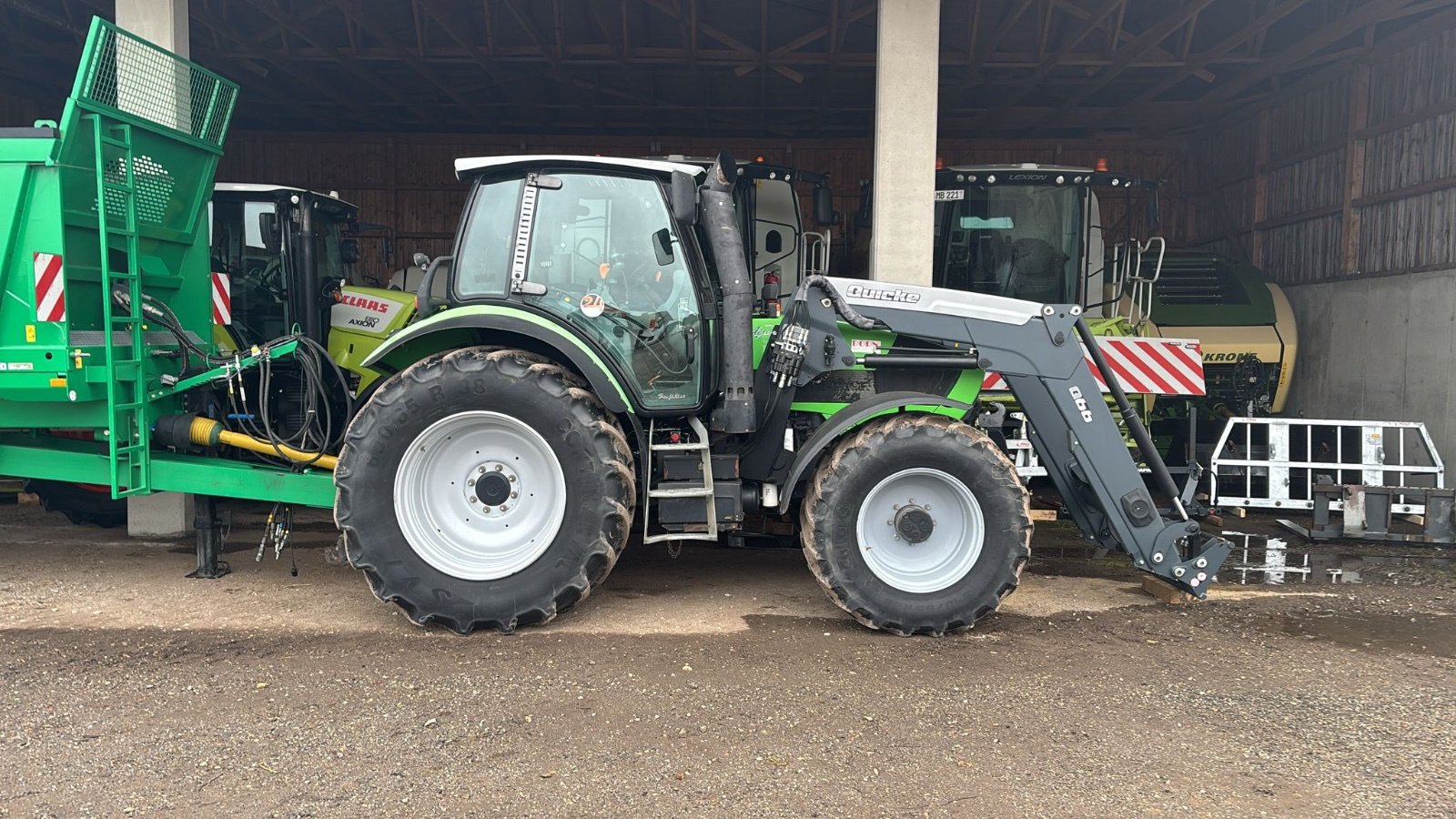 Traktor Türe ait Deutz-Fahr Agrotron M 625, Gebrauchtmaschine içinde Eching (resim 1)