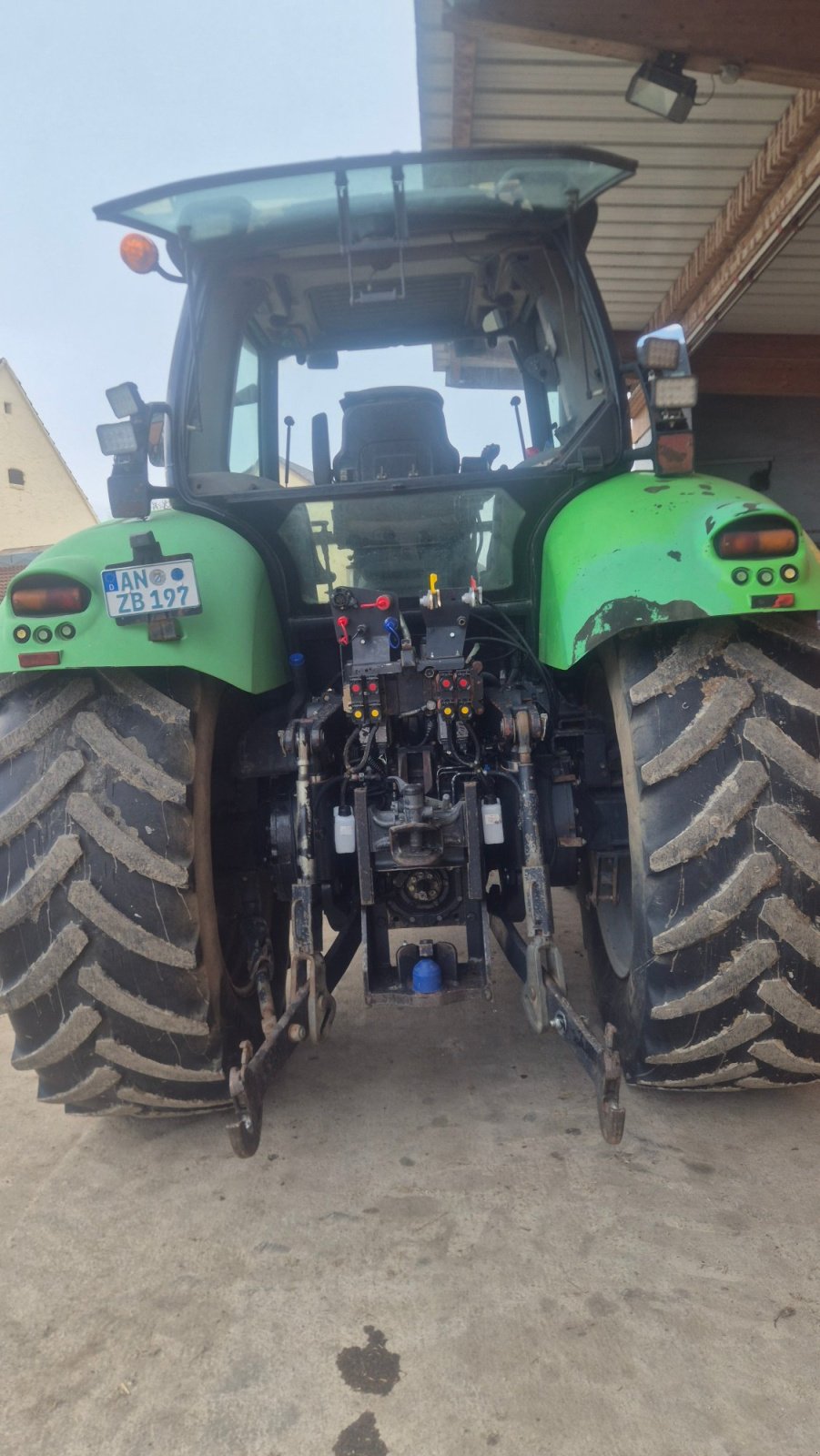 Traktor van het type Deutz-Fahr Agrotron M 650 Profiline, Gebrauchtmaschine in Unterschwaningen (Foto 3)