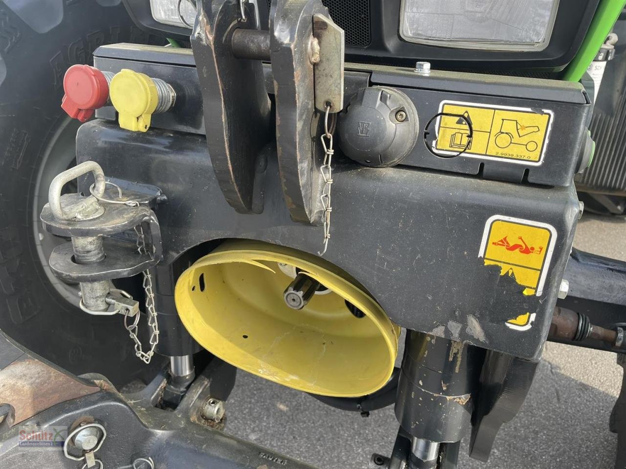 Traktor des Typs Deutz-Fahr Agrotron M410 FZW Motor neu, Gebrauchtmaschine in Schierling (Bild 11)