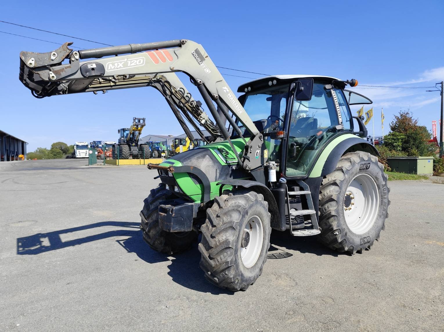 Traktor Türe ait Deutz-Fahr Agrotron TTV 420, Gebrauchtmaschine içinde Le Horps (resim 1)