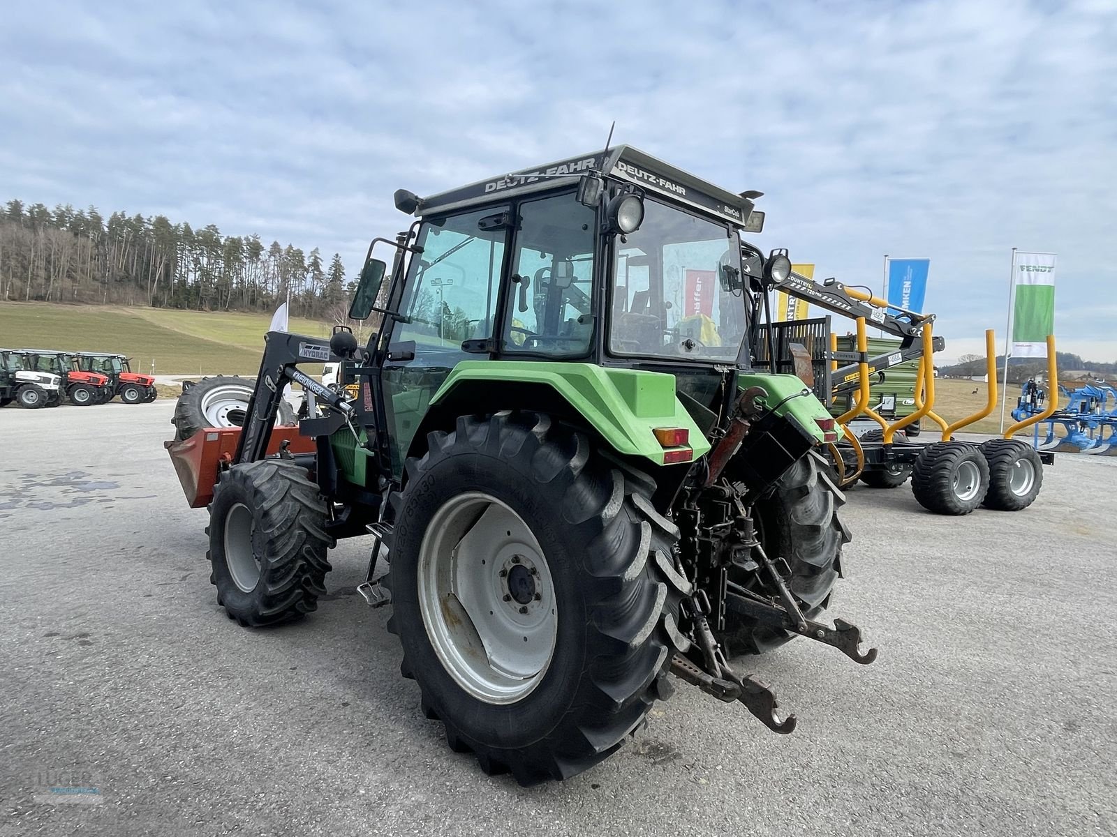Traktor des Typs Deutz-Fahr AgroXtra 4.17 A/JET, Gebrauchtmaschine in Niederkappel (Bild 5)