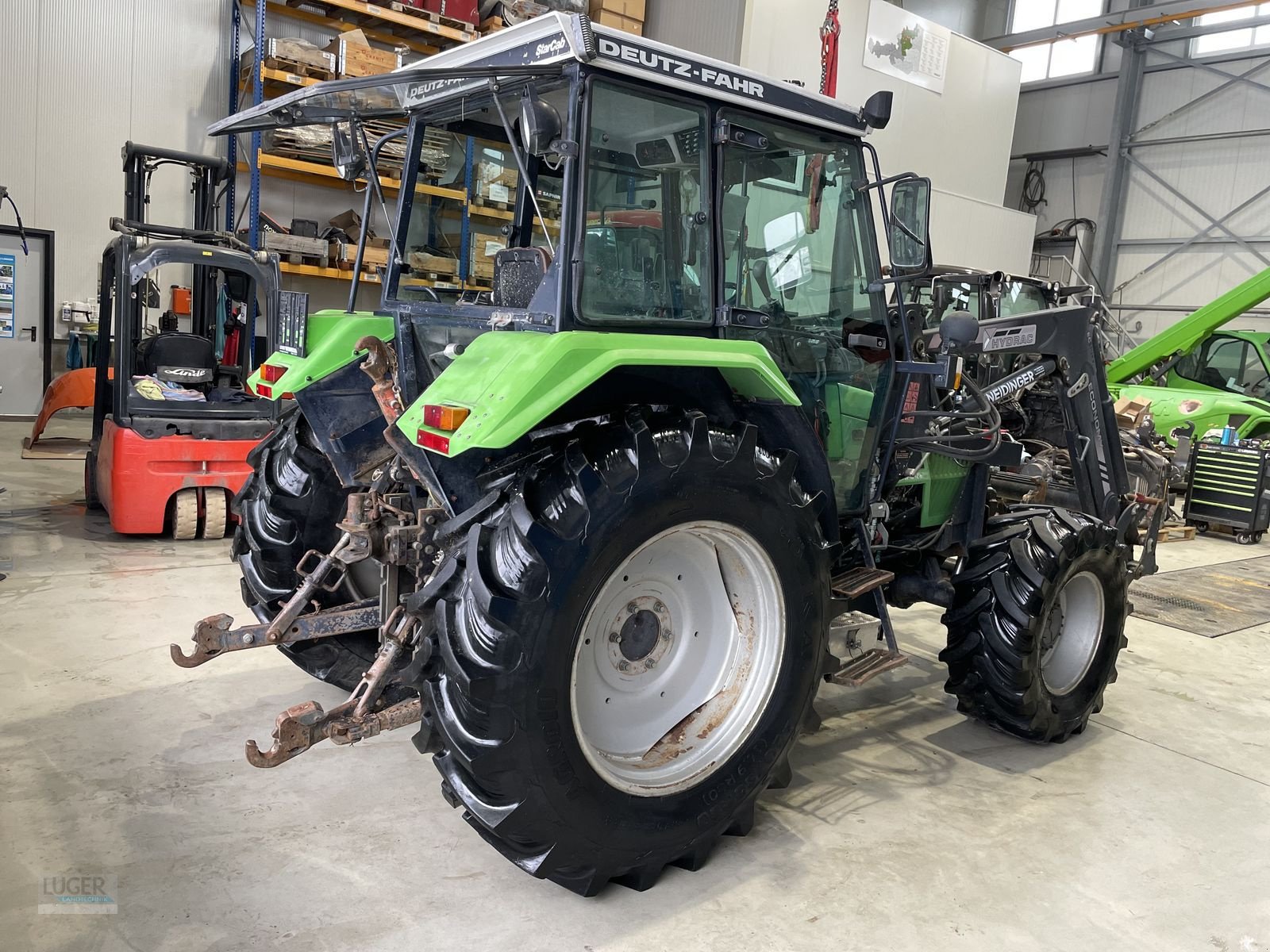 Traktor typu Deutz-Fahr AgroXtra 4.17 A/JET, Gebrauchtmaschine w Niederkappel (Zdjęcie 4)