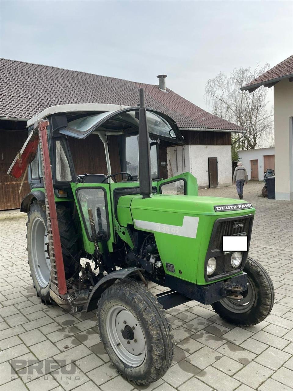 Traktor типа Deutz-Fahr D 3607, Gebrauchtmaschine в Straubing (Фотография 3)