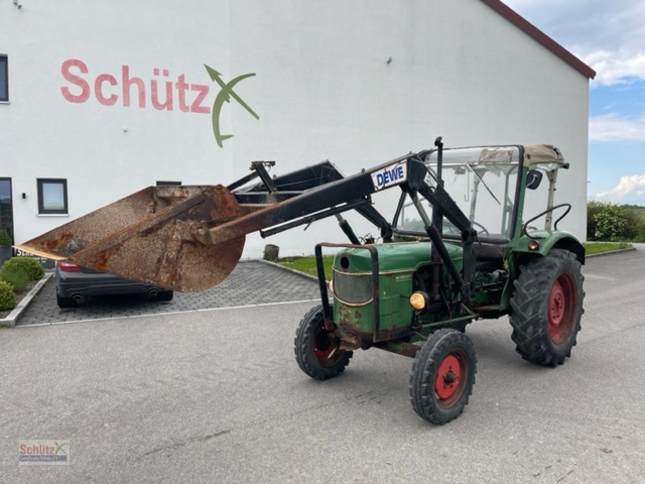 Traktor del tipo Deutz-Fahr D 4005 mit Frontlader, Gebrauchtmaschine In Schierling (Immagine 2)