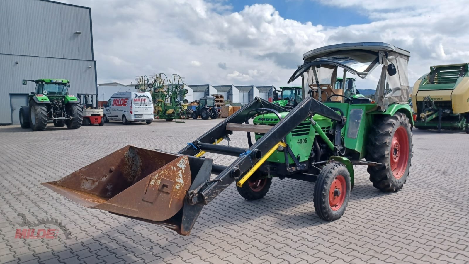 Traktor des Typs Deutz-Fahr D 4006, Gebrauchtmaschine in Creußen (Bild 4)