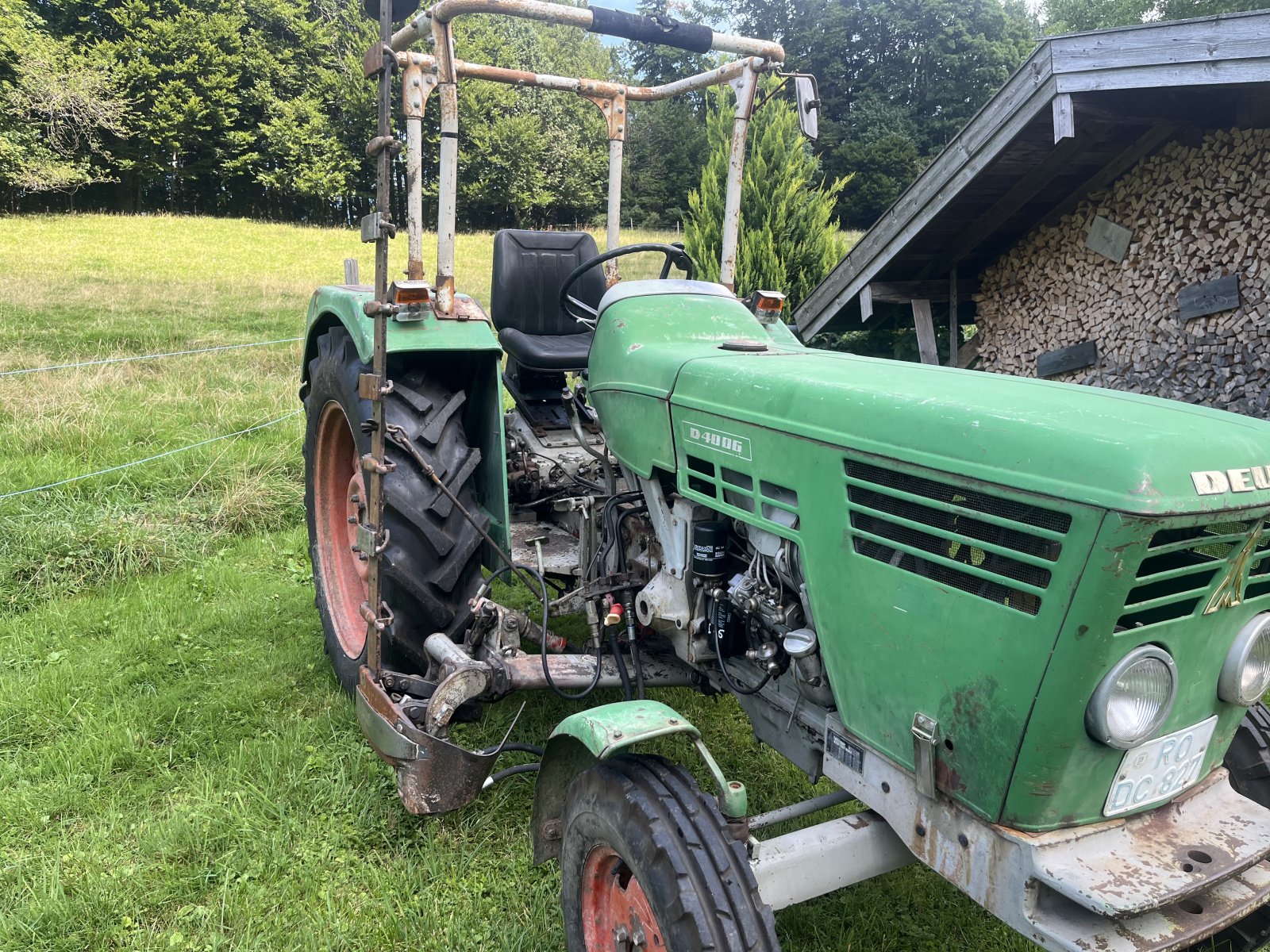 Traktor типа Deutz-Fahr D 4006, Gebrauchtmaschine в Aschau (Фотография 2)