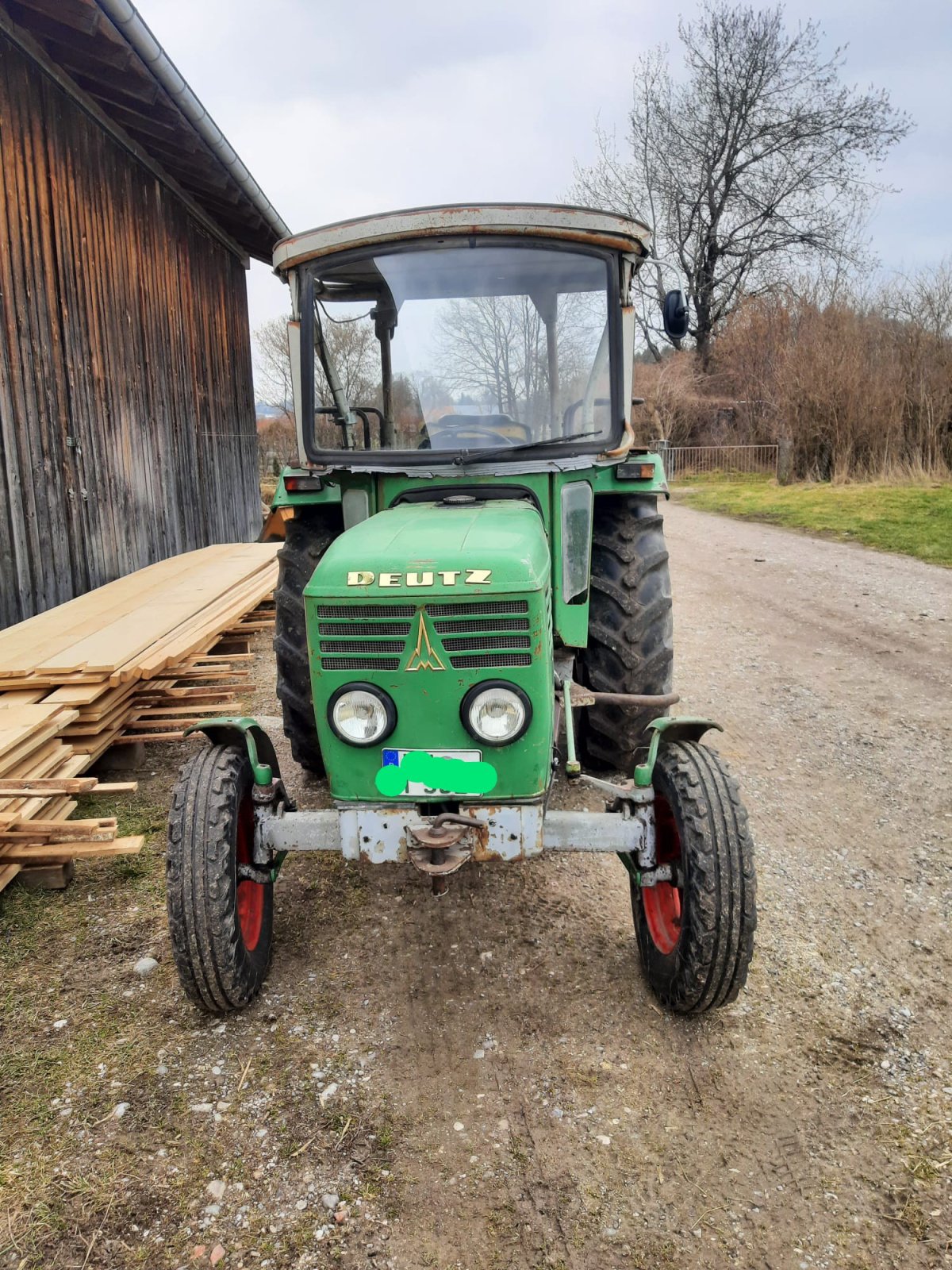 Traktor typu Deutz-Fahr D 45 06-S, Gebrauchtmaschine w Pähl (Zdjęcie 1)